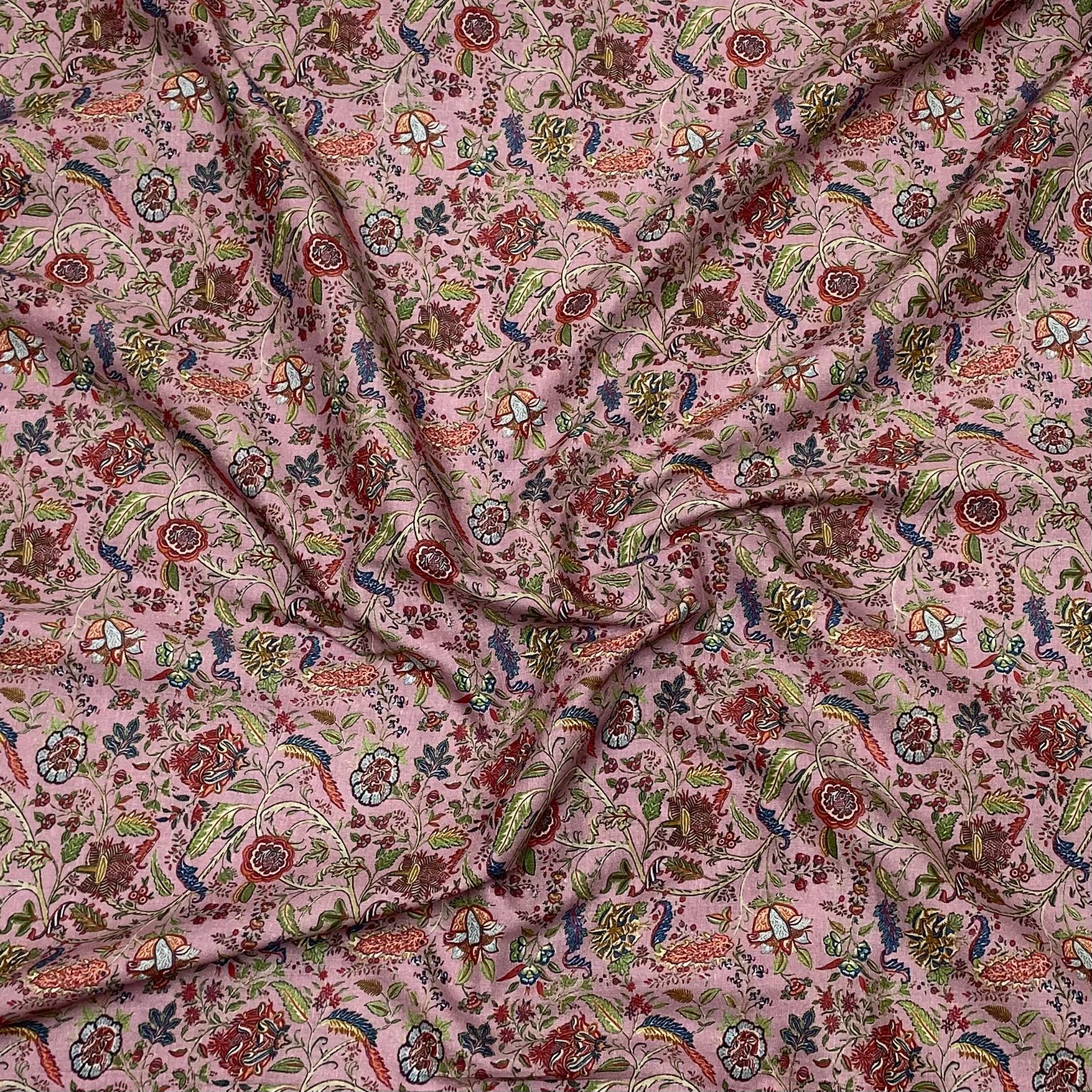 Per Metre, Premium Cotton Lawn - 55" Wide - Ancient
