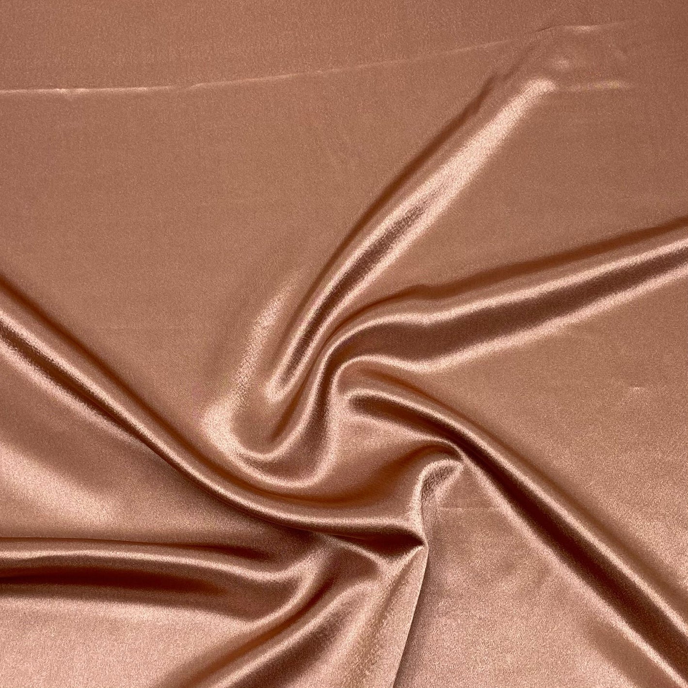 3 Metres Luxury Crepe Backed Sateen  - 54" Wide - Bronze