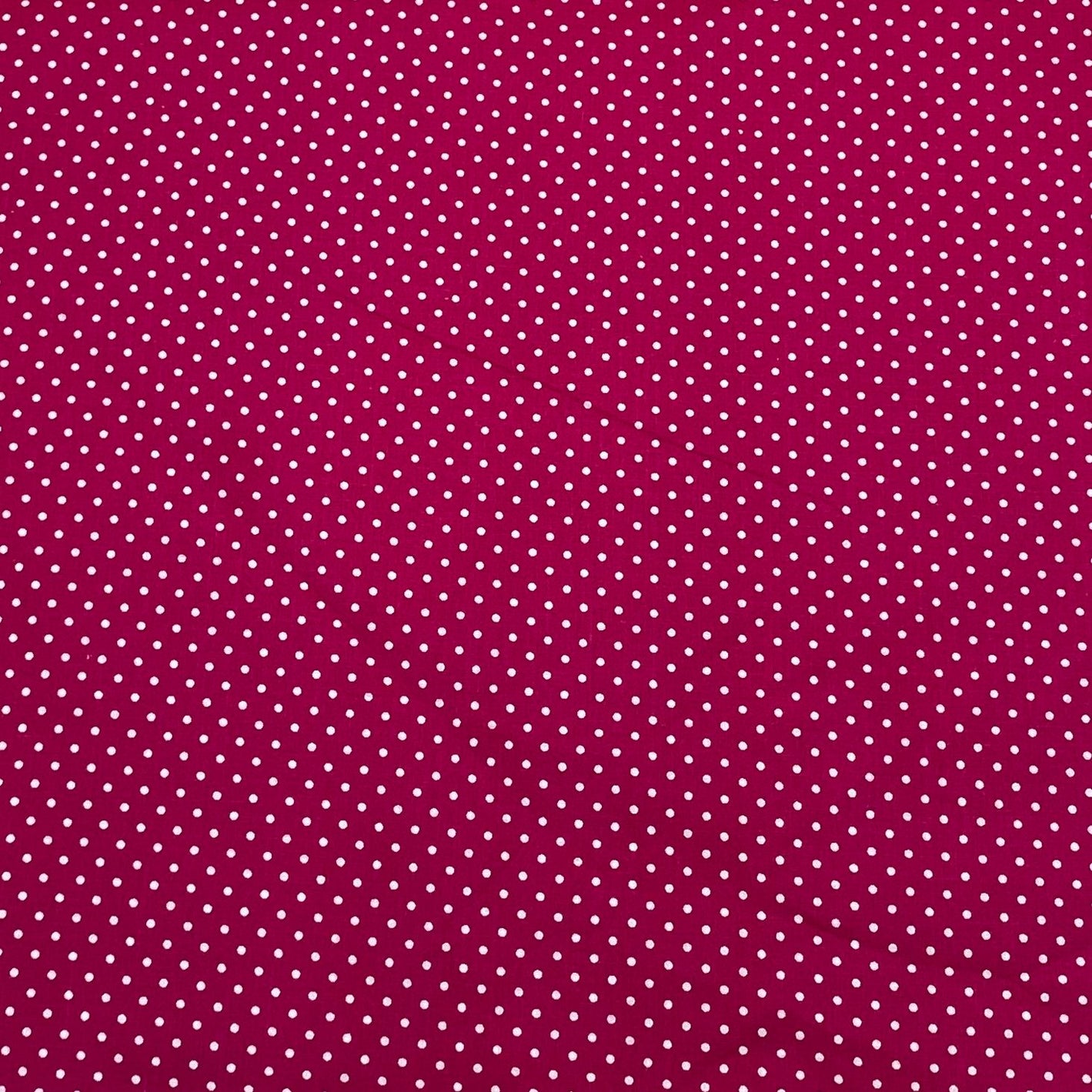 Per metre Premium Quilting Cotton, 'Polka Cerise' - 45" Wide