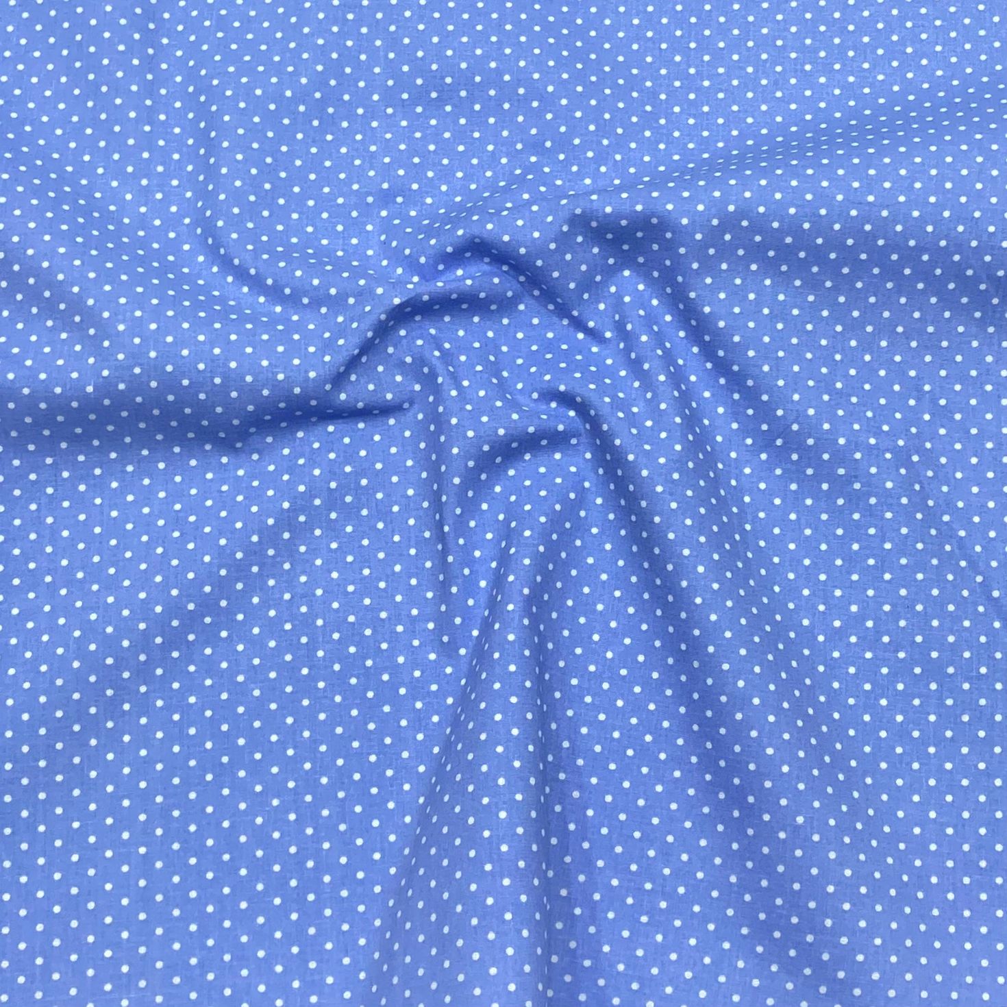 Per metre Premium Quilting Cotton, 'Polka Lilac' - 45" Wide