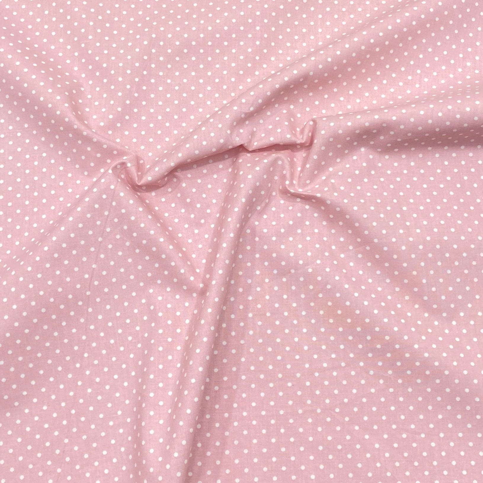 Per metre Premium Quilting Cotton, 'Polka Baby' - 45" Wide