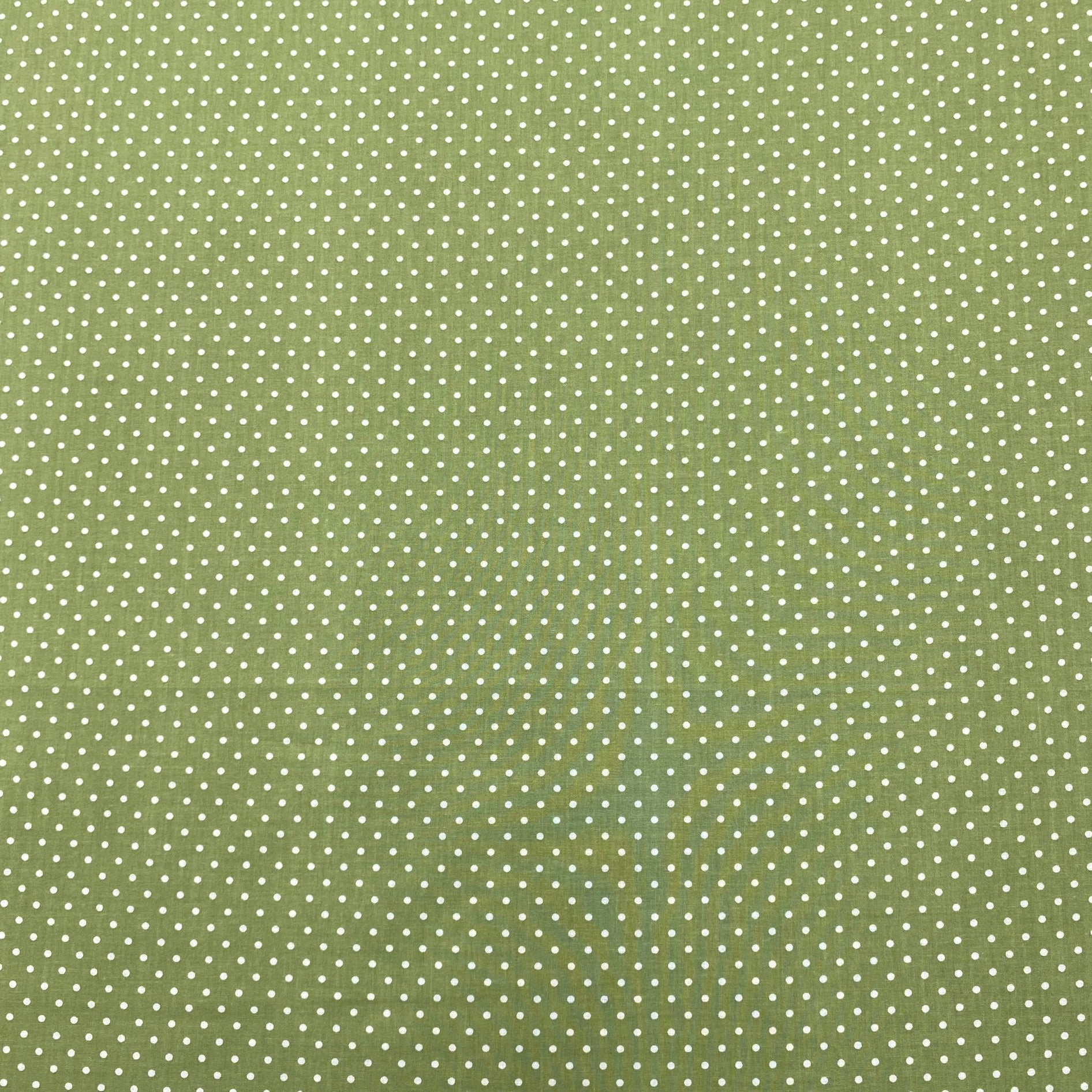 Per metre Premium Quilting Cotton, 'Polka Khaki' - 45" Wide