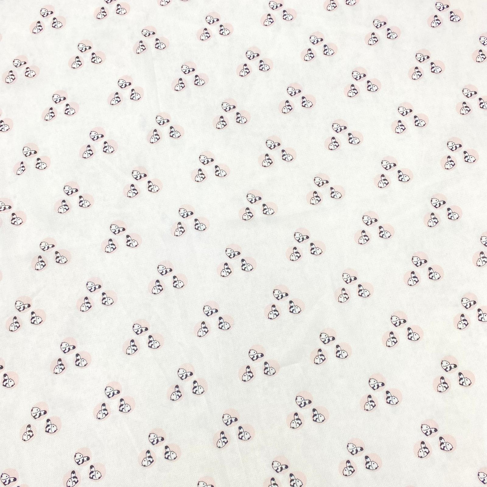 Printed Crepe, 'Cute', 55" Wide (3 Metre)