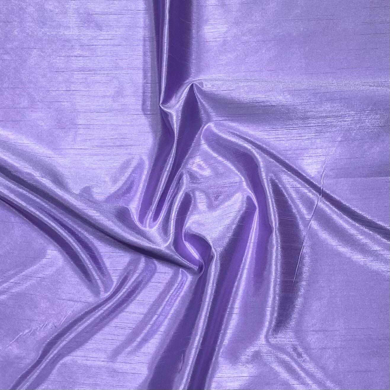Shantung Dupion Fabric, 'Purple' - 55" Wide (3 Metres)