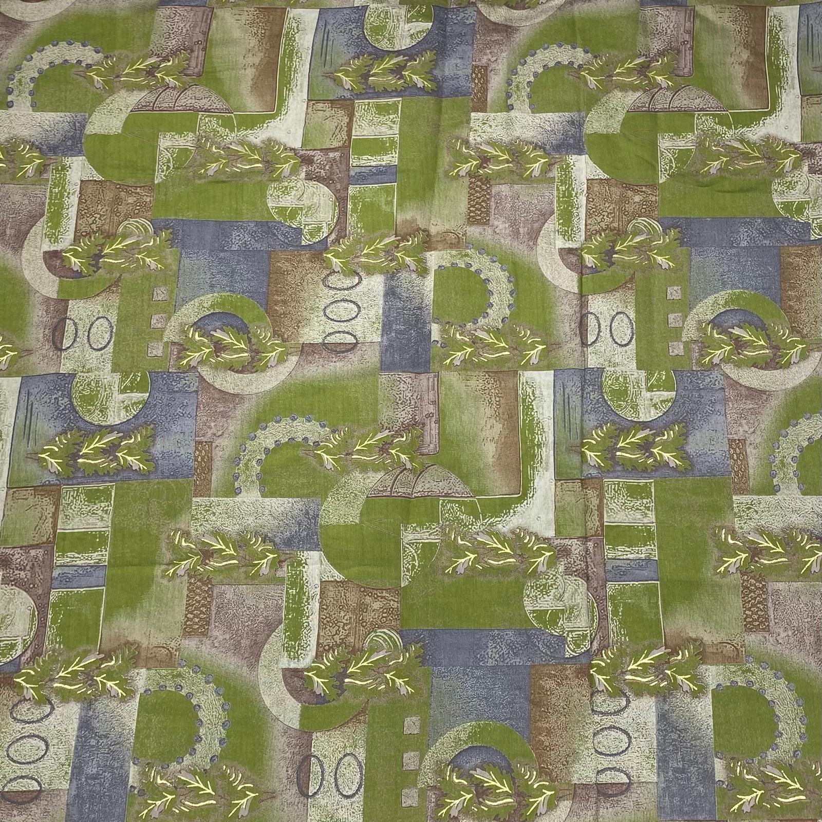 Digital Roman Silk, 'Green' -45" Wide (3 Metres)