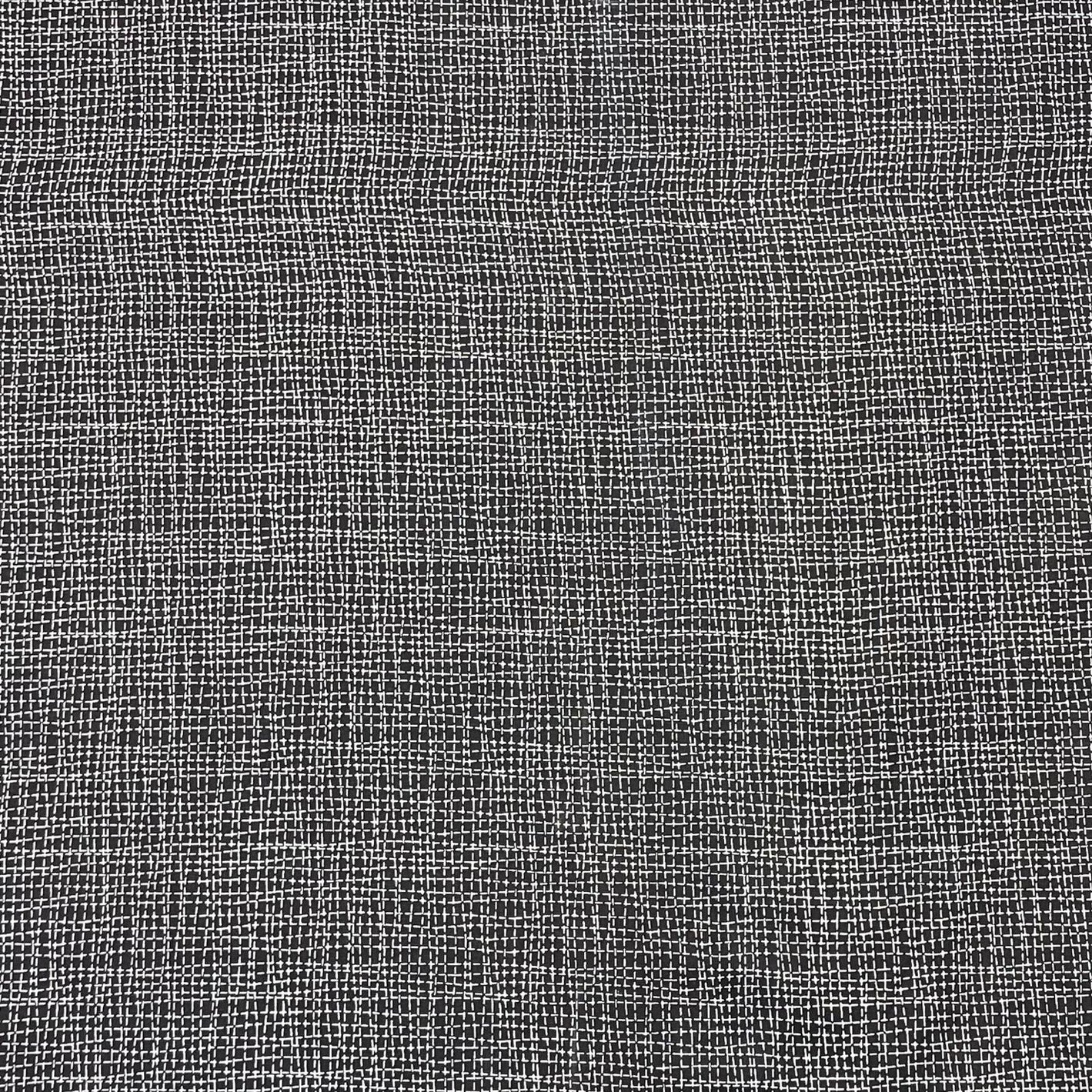 Per Metre, Digital Cotton Poplin - 60" Wide - Black & White