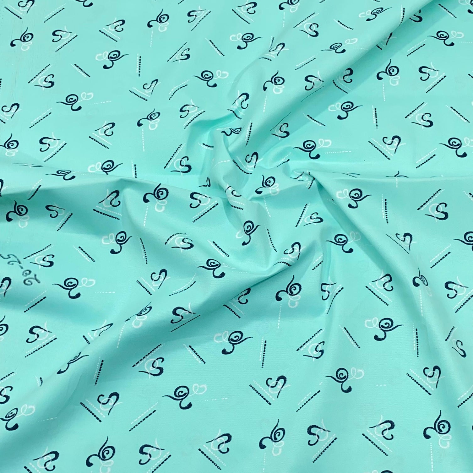 3 Metres Soft Micro-Fibre Fabric- 55" Wide (Mint)
