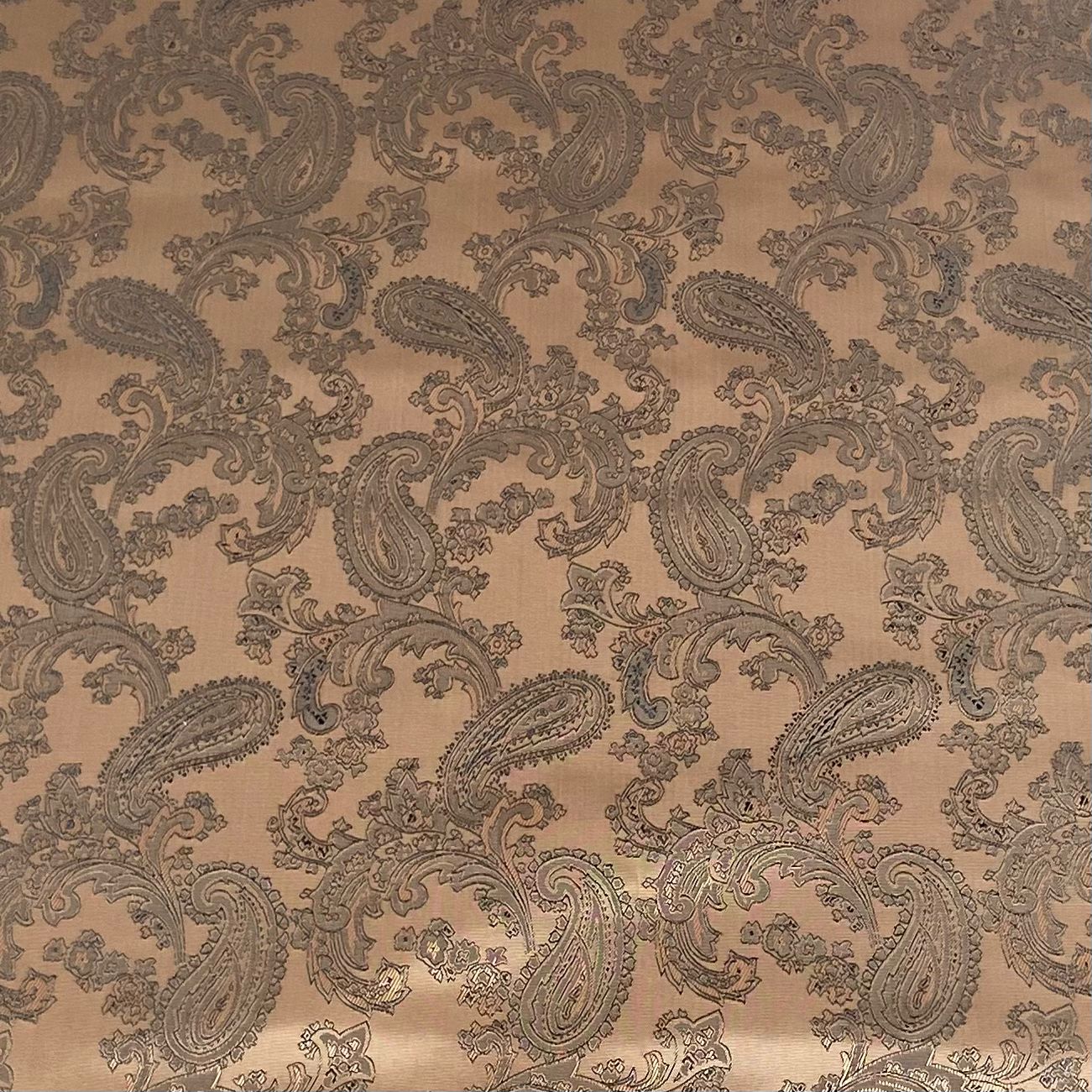 3 Metres Two Tone Jacquard Fabric 55" (Brown)