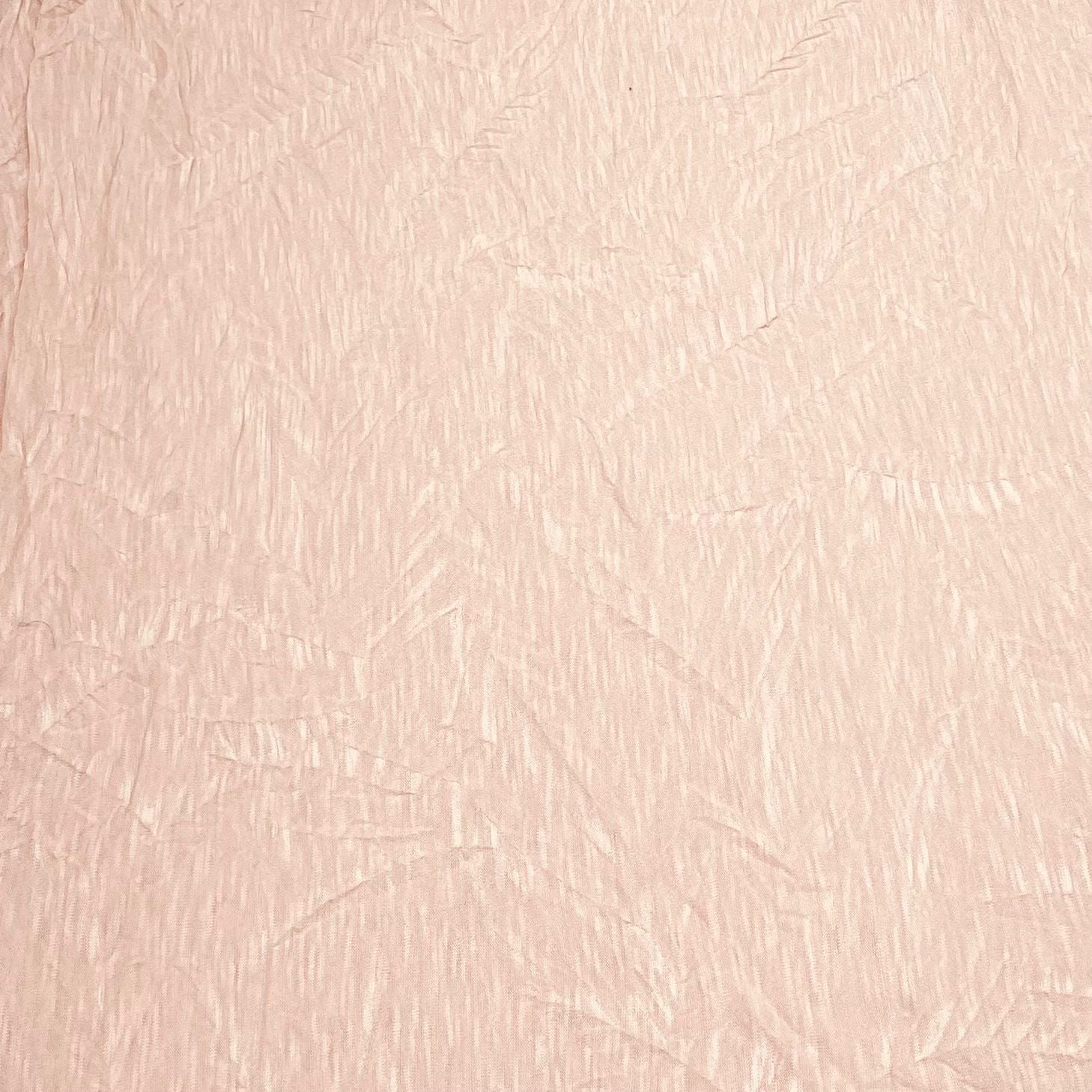 3 Metre Luxurious Soft Crinkle Jersey - 55" Wide (Baby Pink)