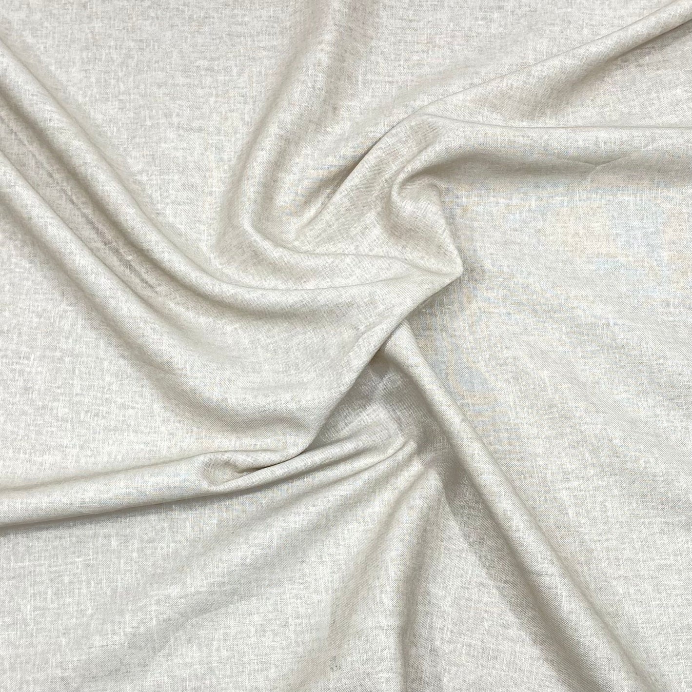 3 Metres Luxurious Soft Cotton Linen 55" Wide - Beige