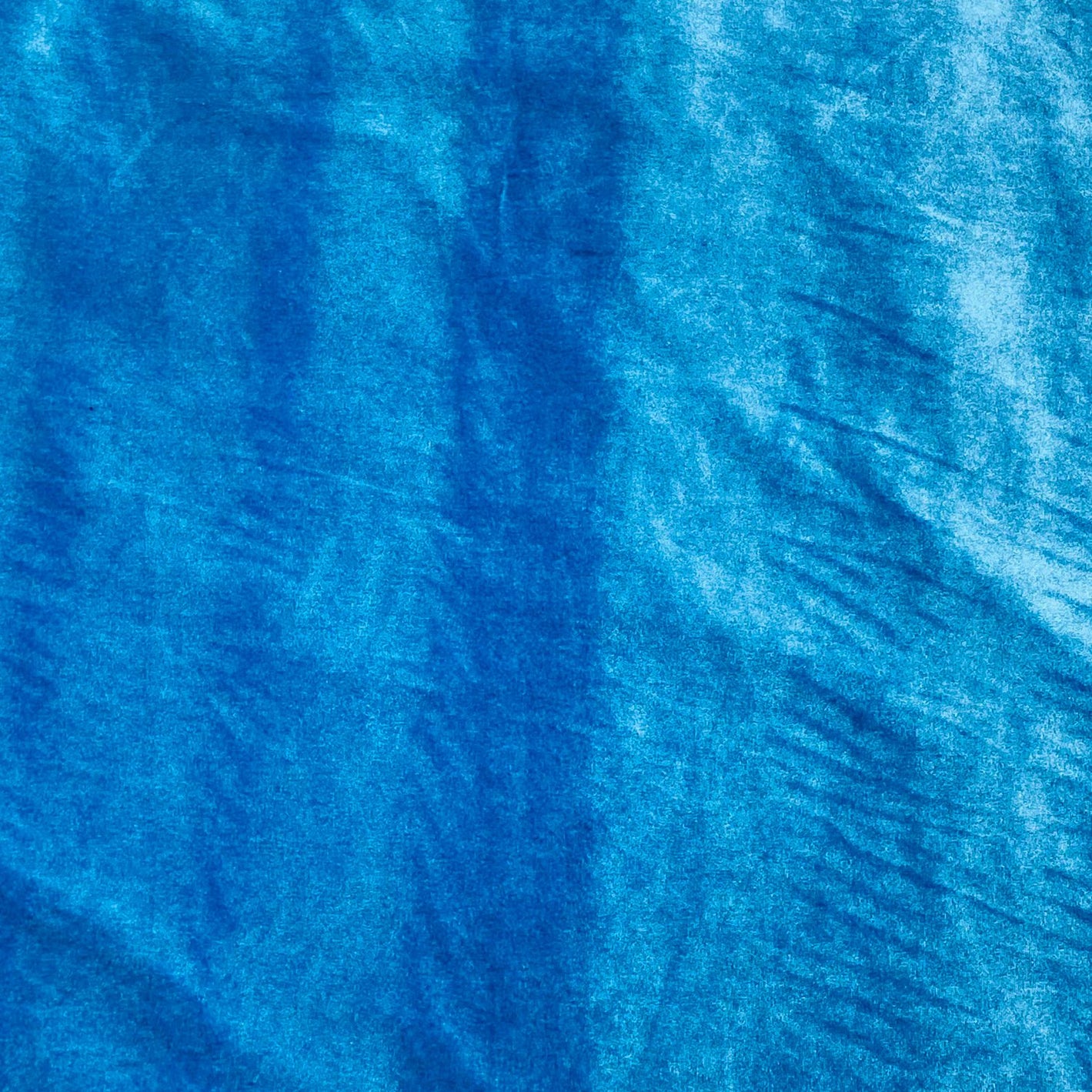 3 Metres Super Soft Spandex Velvet 55" Wide (Blue)