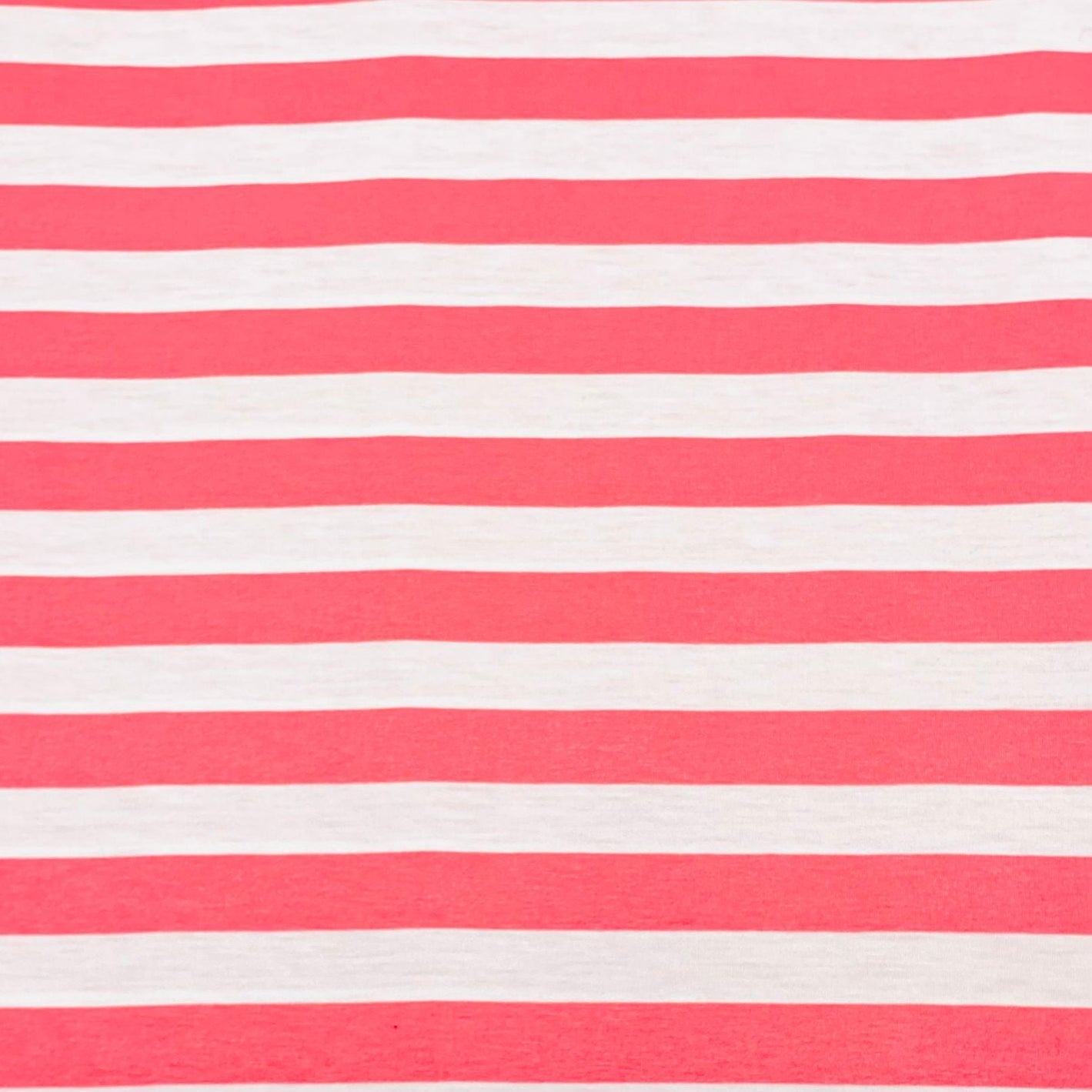 3 Metre Viscose Jersey - 55" - (Pink & White)