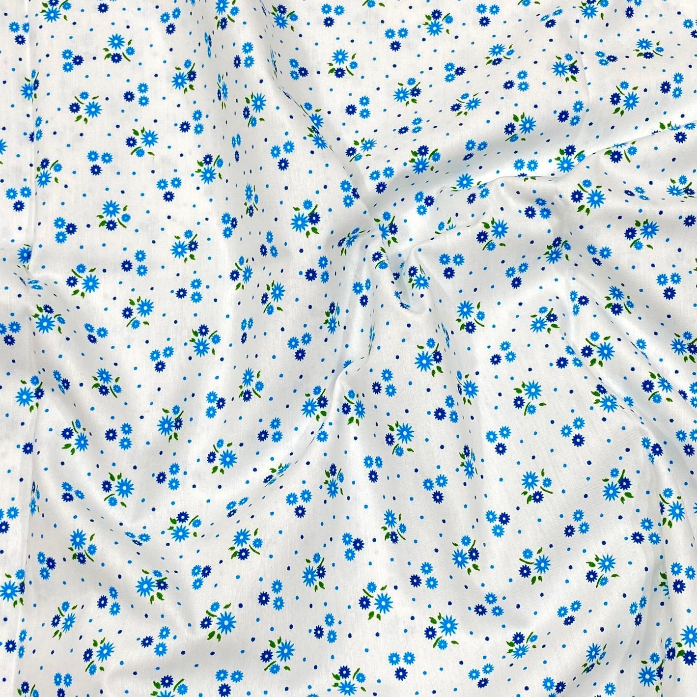 3 Metres Luxury 100% Cotton - 36" Wide - (Ocean Breeze)