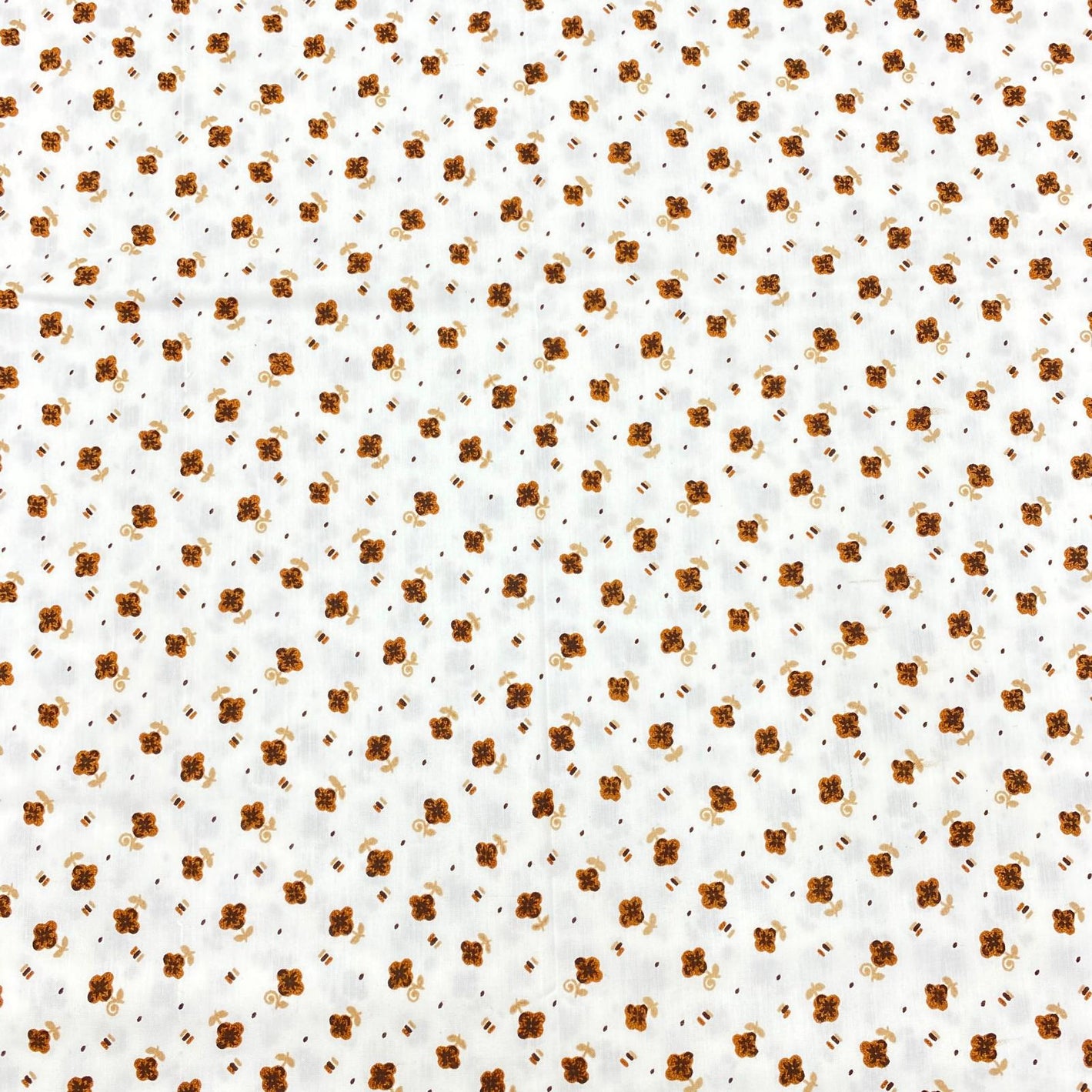 3 Metres Luxury 100% Cotton - 36" Wide - (Latte Love)