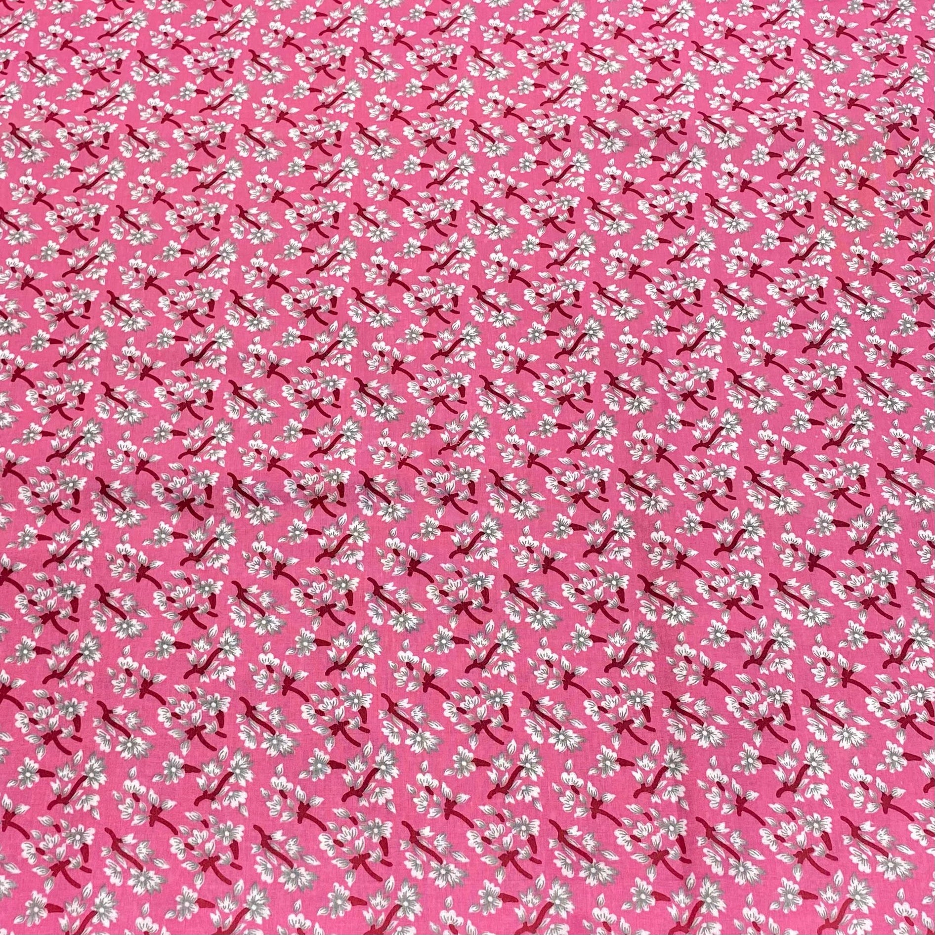 5 Metres Luxury 100% Cotton - 36" Wide - (Pink)