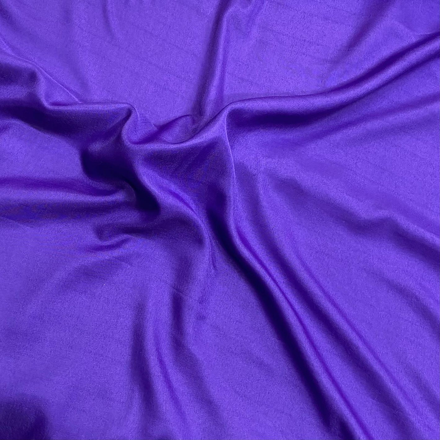 3 Metres Luxury Plain Chiffon- 55" Wide - (Purple)
