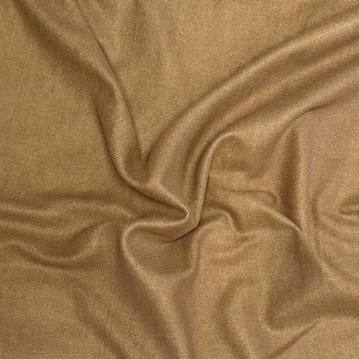 3 Metres Premium Wool Rich Fabric 55" Wide (Brown)