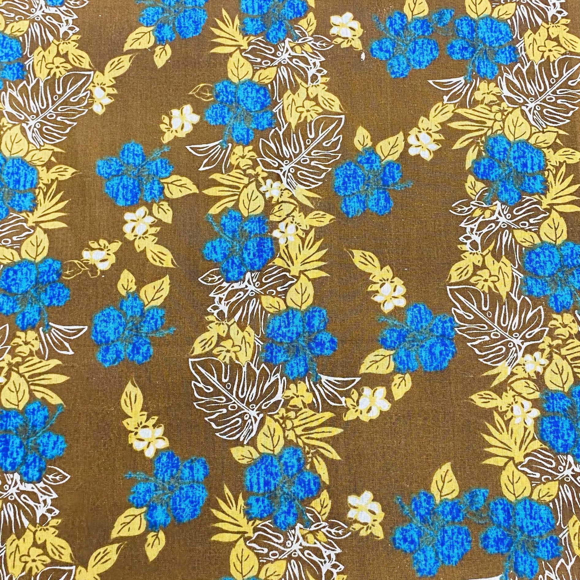 Luxury 100% Cotton - 'Brown', 36" Wide (2.9 Metres ) (Design Will Vary)