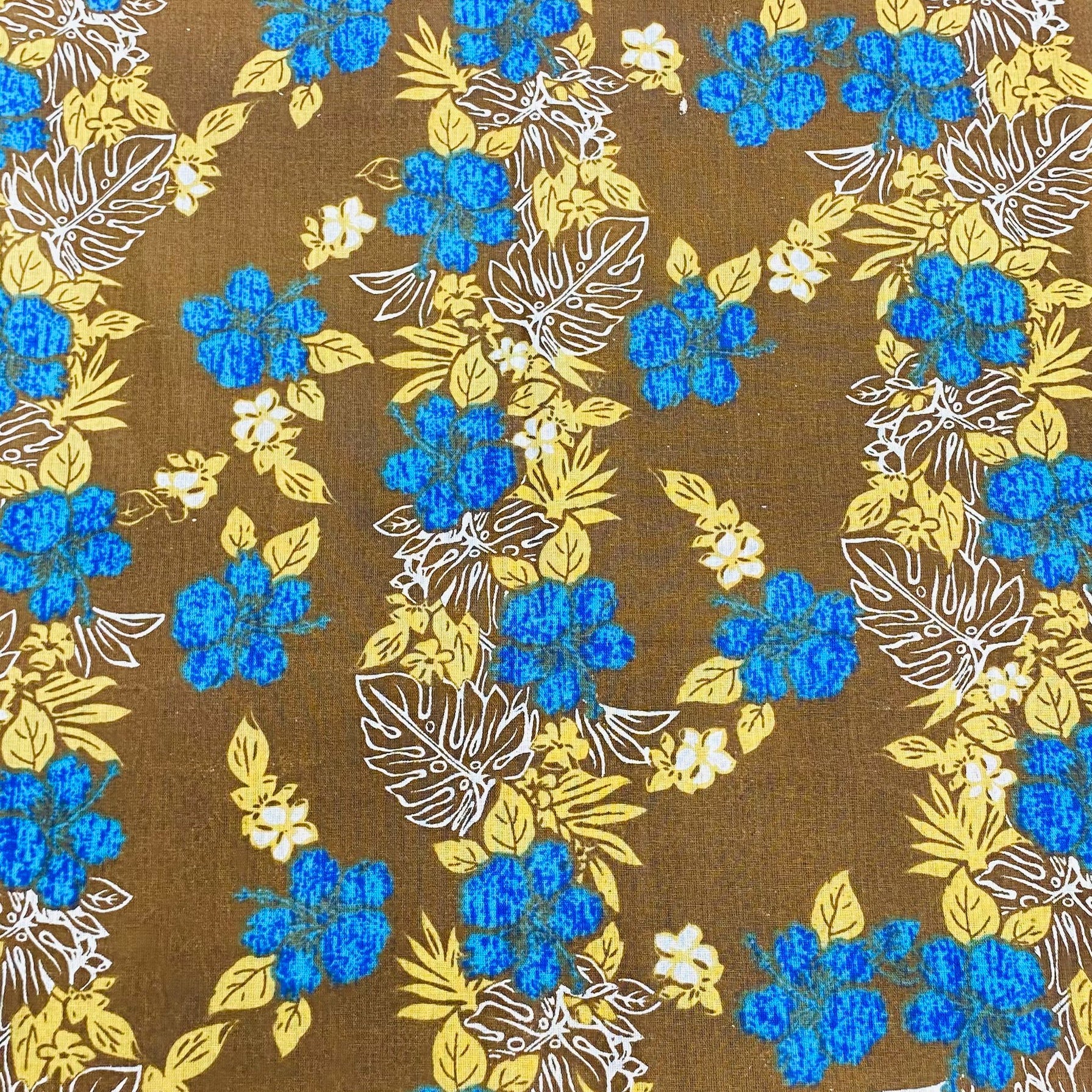 Luxury 100% Cotton - 'Brown', 36" Wide (2.9 Metres ) (Design Will Vary)