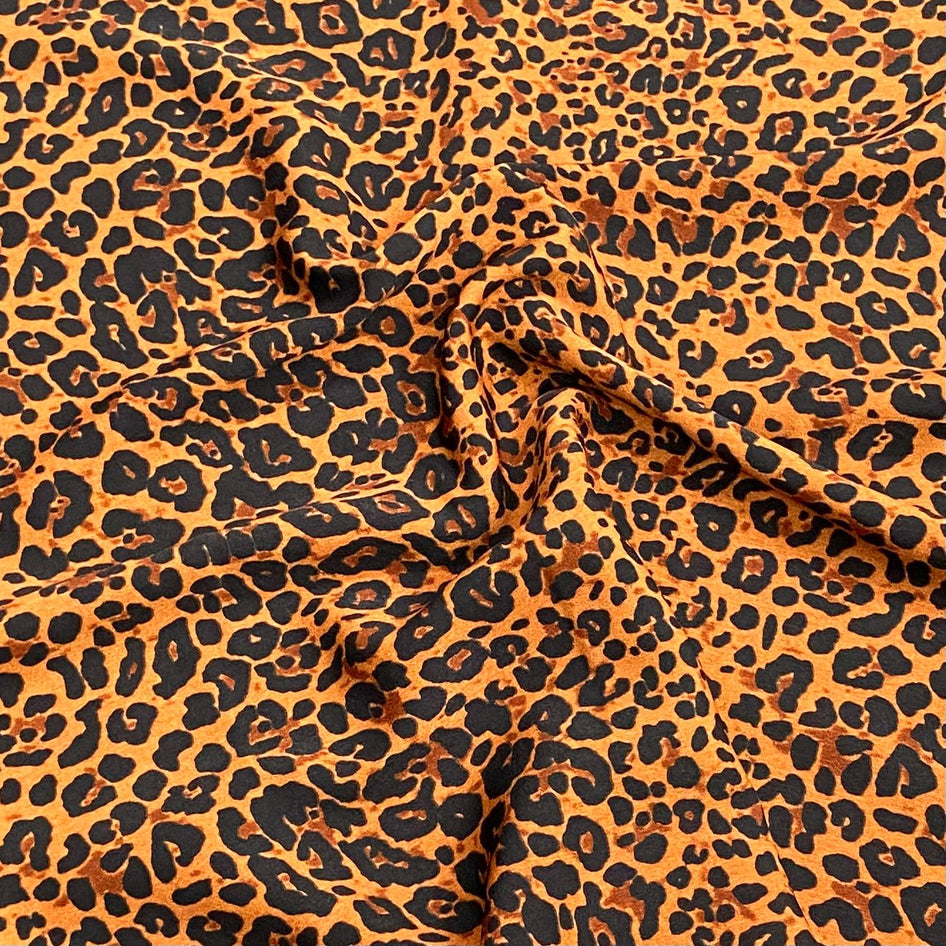 3 Metres Luxurious Solara Crepe 55" Wide (Cheetah)