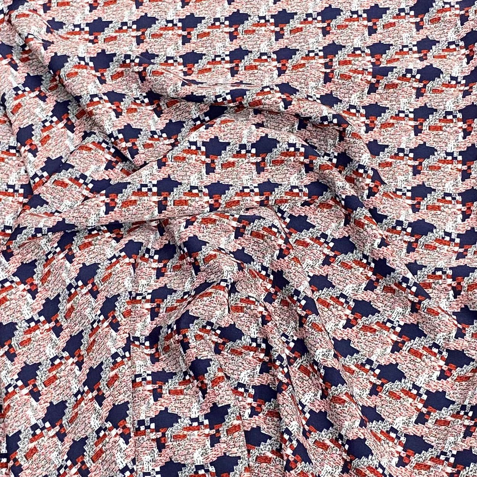 3 Metres Luxurious Solara Crepe 55" Wide (Brick)