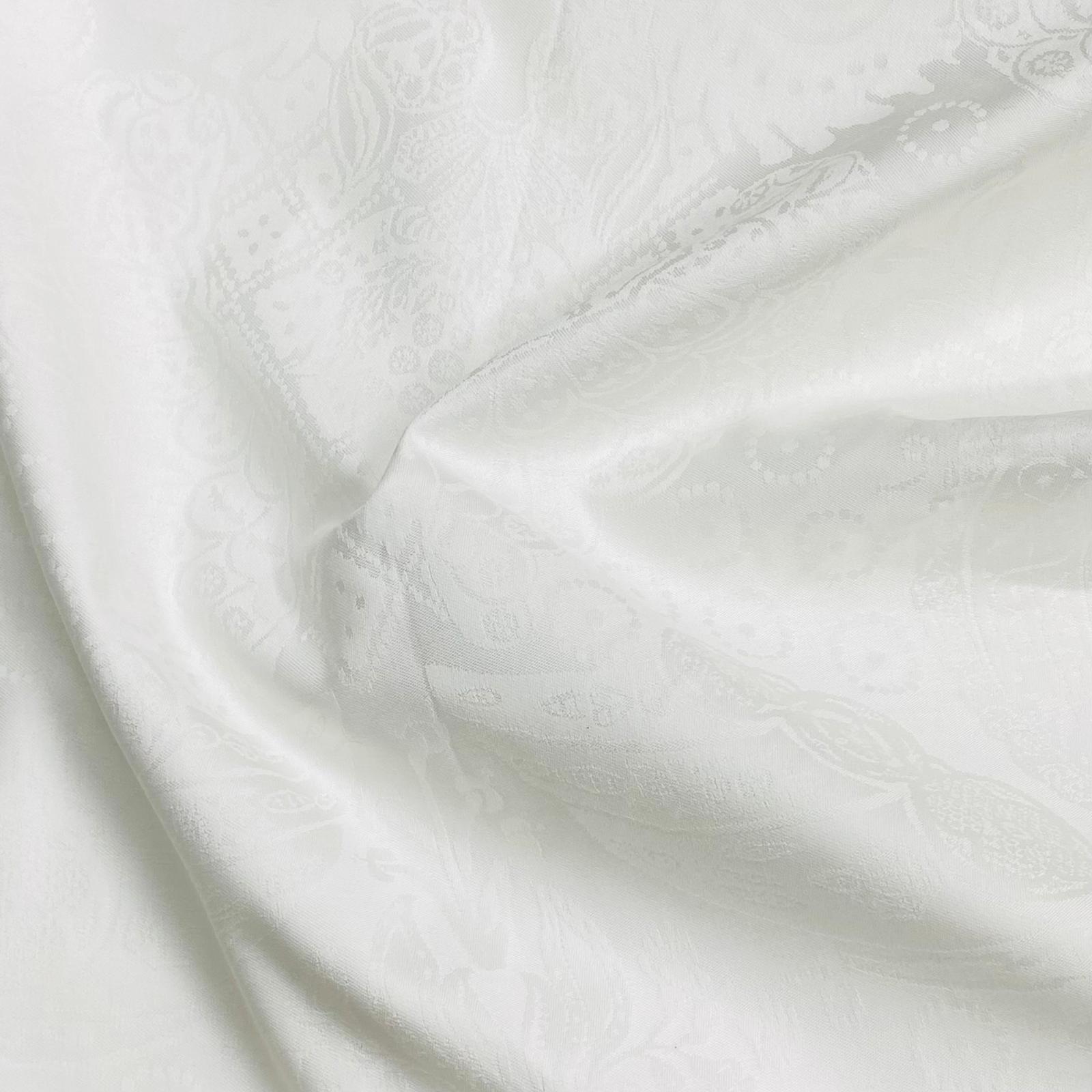 Premium Soft Brocade 'Snow' - 55" Wide (3 Metres)