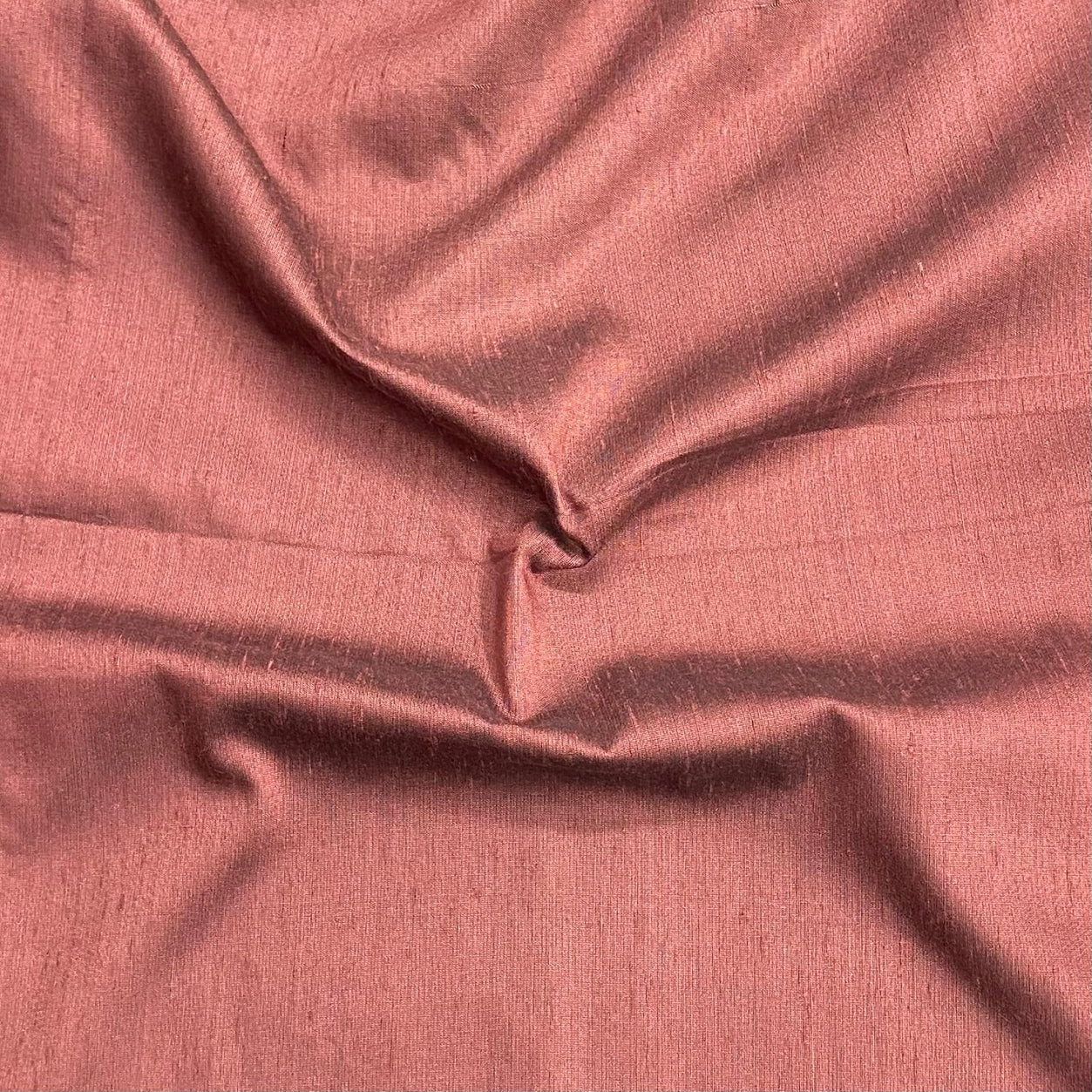 Polyester Dupion Fabric, 'Maroon' - 55" Wide (3 Metres)