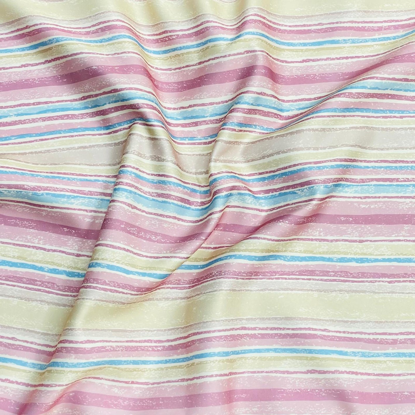Luxurious Printed Satin- 'Pastel' 55" Wide (3 Metres)
