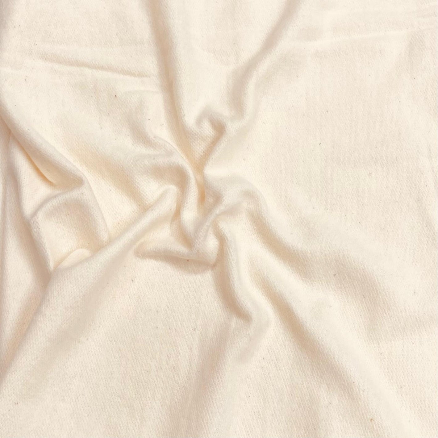 Luxurious Terry Jersey -'Cream' 55" Wide - (3 Metres)