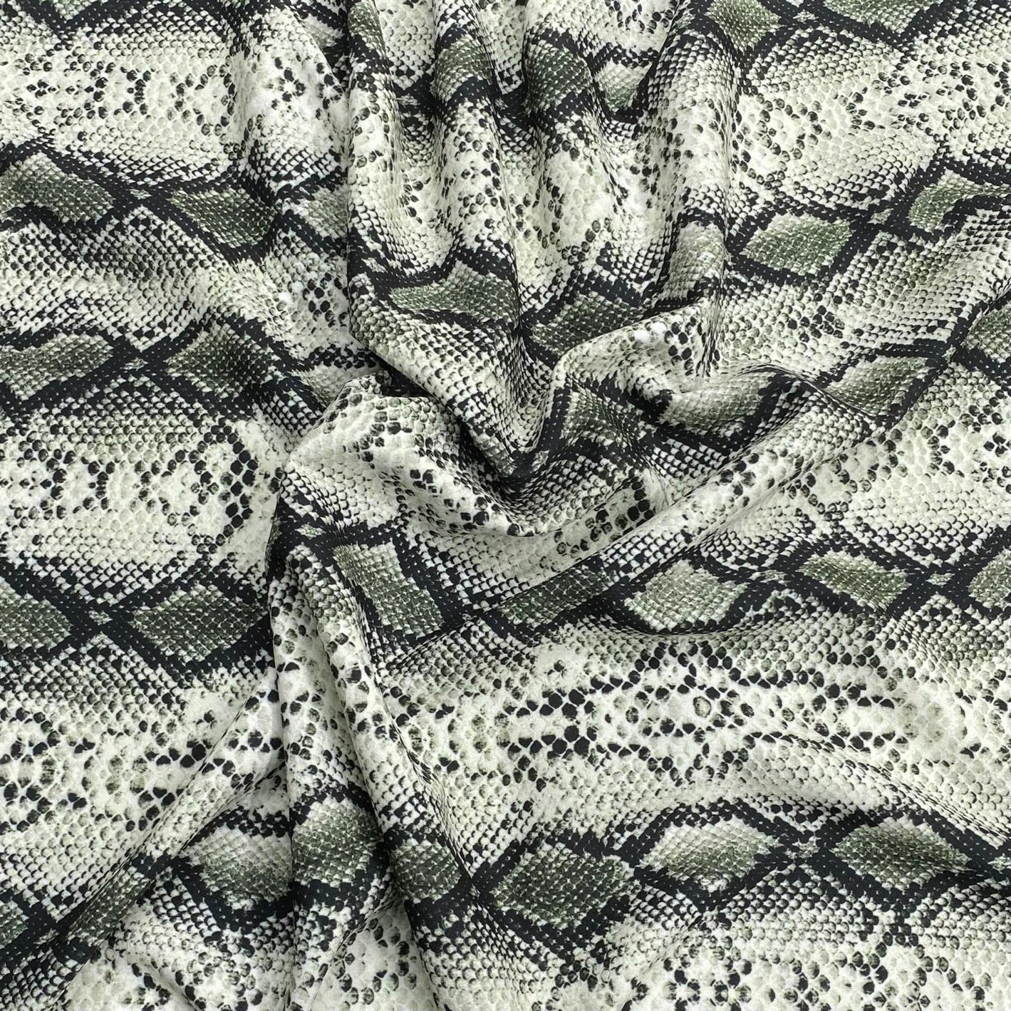 Fashion Scuba Jersey - 'Reptile' 55" Wide (3 Metres)