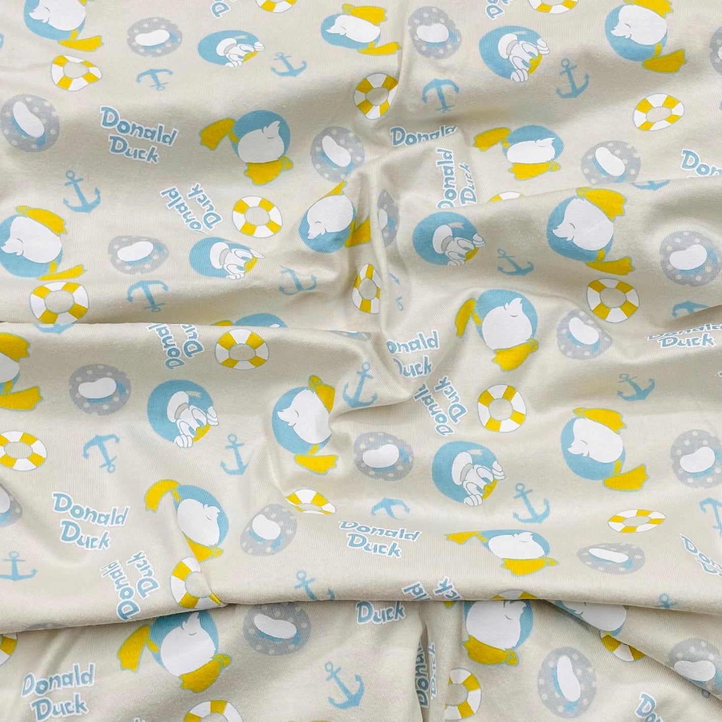 Premium Quality Cotton Jersey, 'Duck' - 58" Wide (3 Metres )