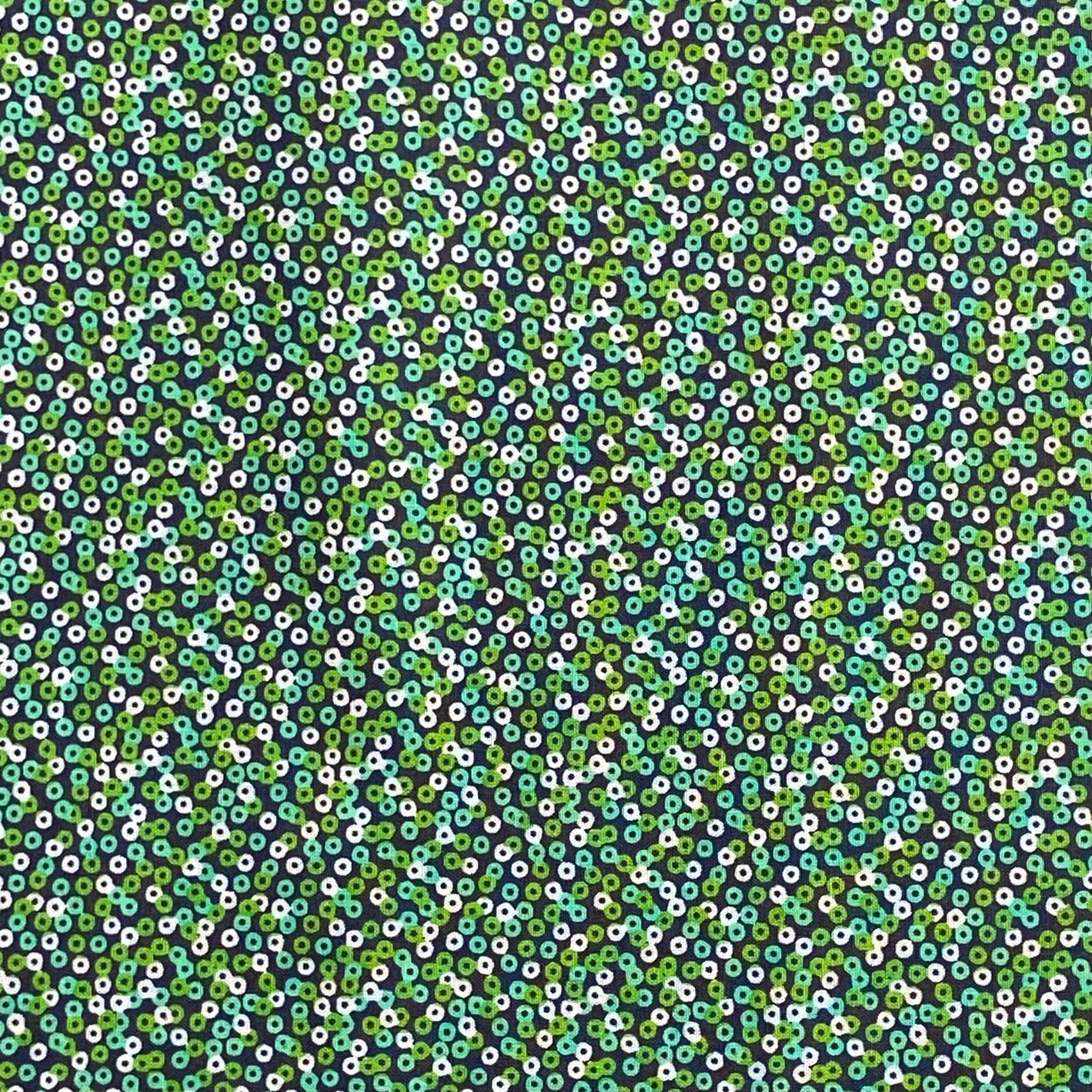 3 Metres Super Soft Printed Poplin Cotton - 63" Wide (Field)