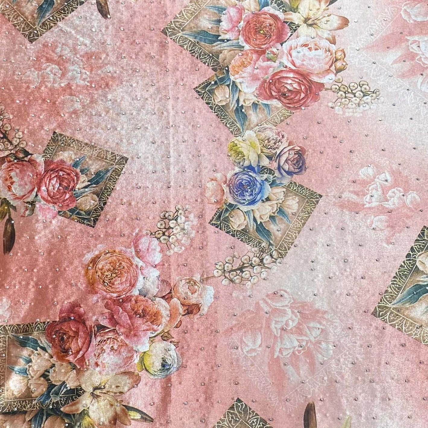 Premium Sparkle Soft Spandex Velvet - - 55" Wide (3 Metres)