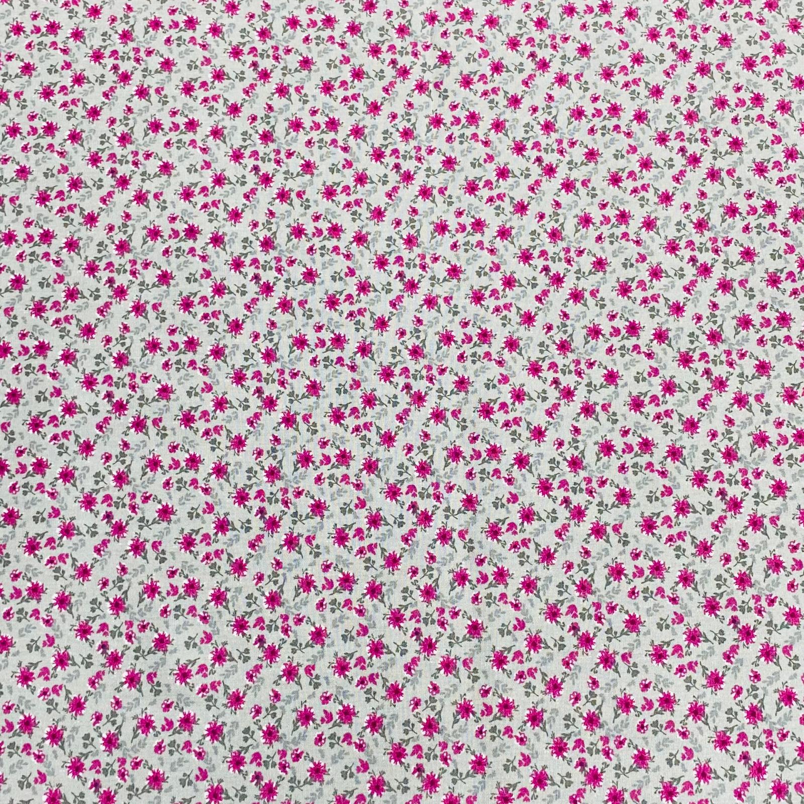 3 Metres, Premium Quality, Printed Dressmaking Viscose - 55" Wide (Jasmine)