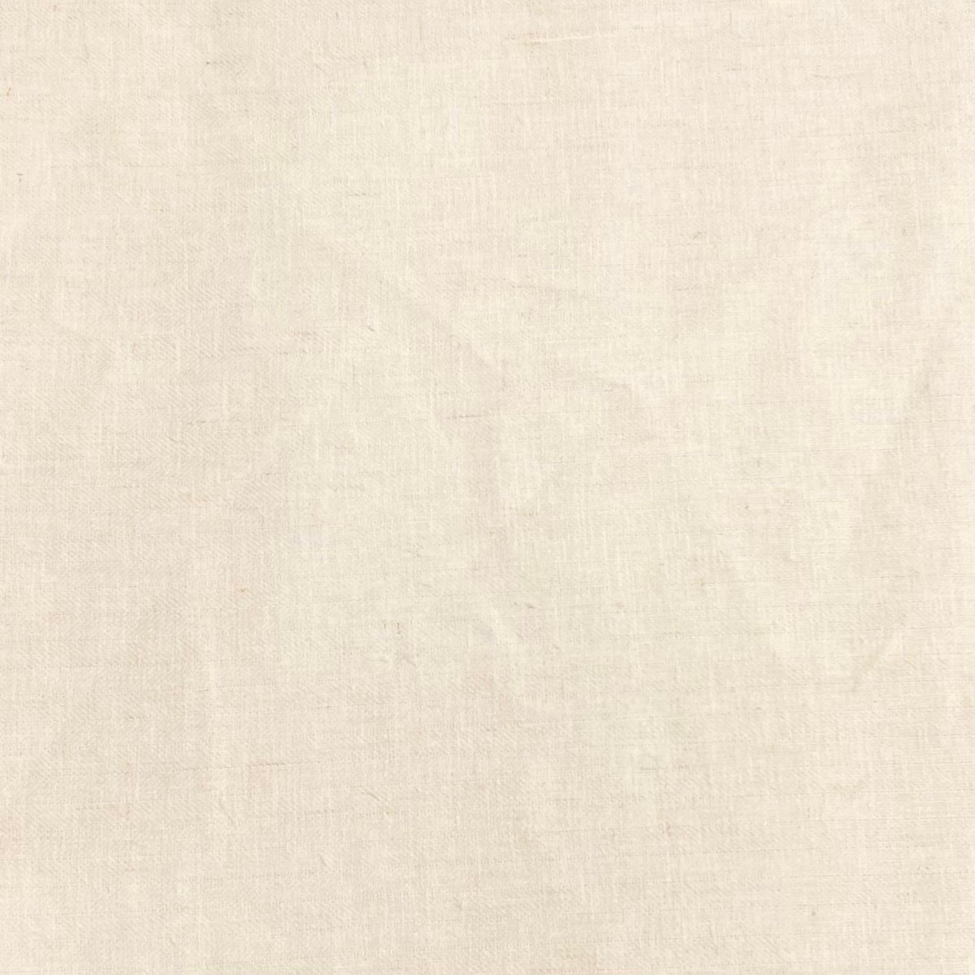 Luxurious Soft Cotton Linen 55" Wide - (Cream)