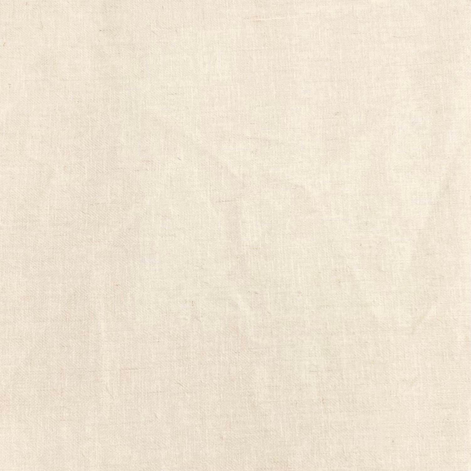 Luxurious Soft Cotton Linen 55" Wide - (Cream)