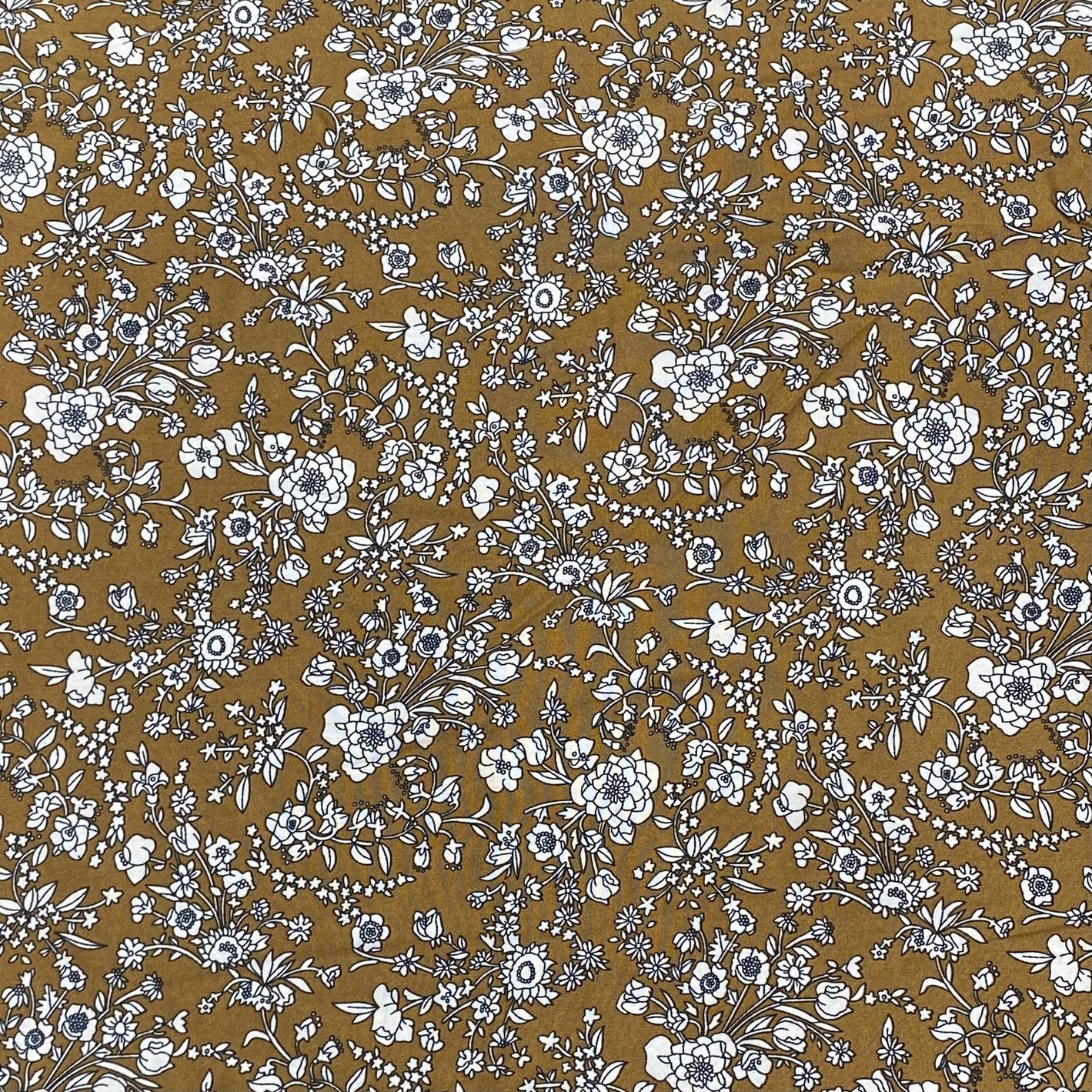 3 Metres, Premium Quality, Printed Dressmaking Viscose - 55" Wide (Floral)