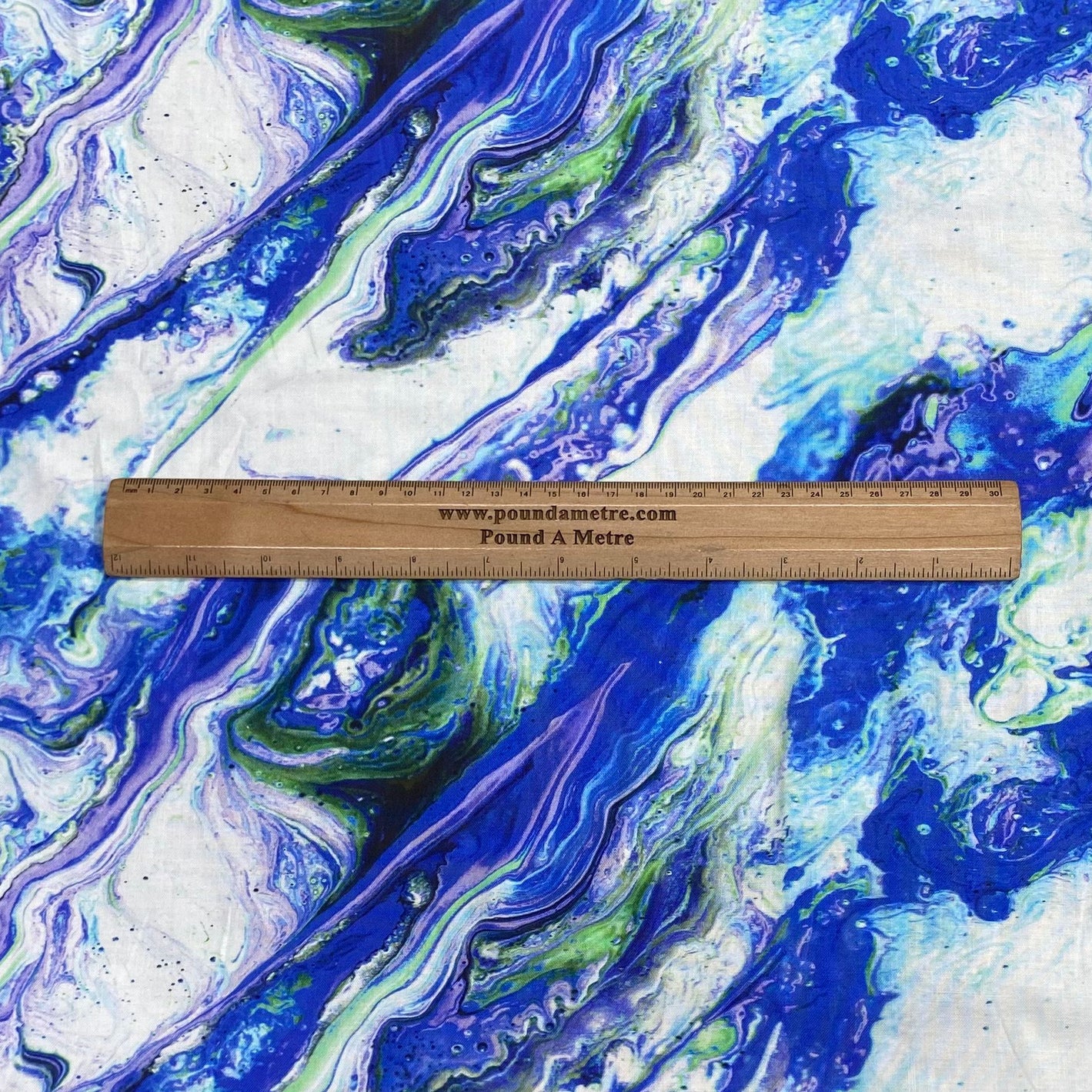 Per Metre 100% Digital Cotton Print - (Celestial Swirl)