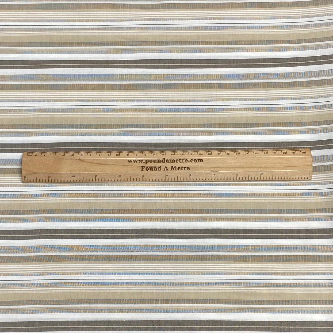 3 Metres Dressmaking Poly-Cotton - 55" wide (Stripes)