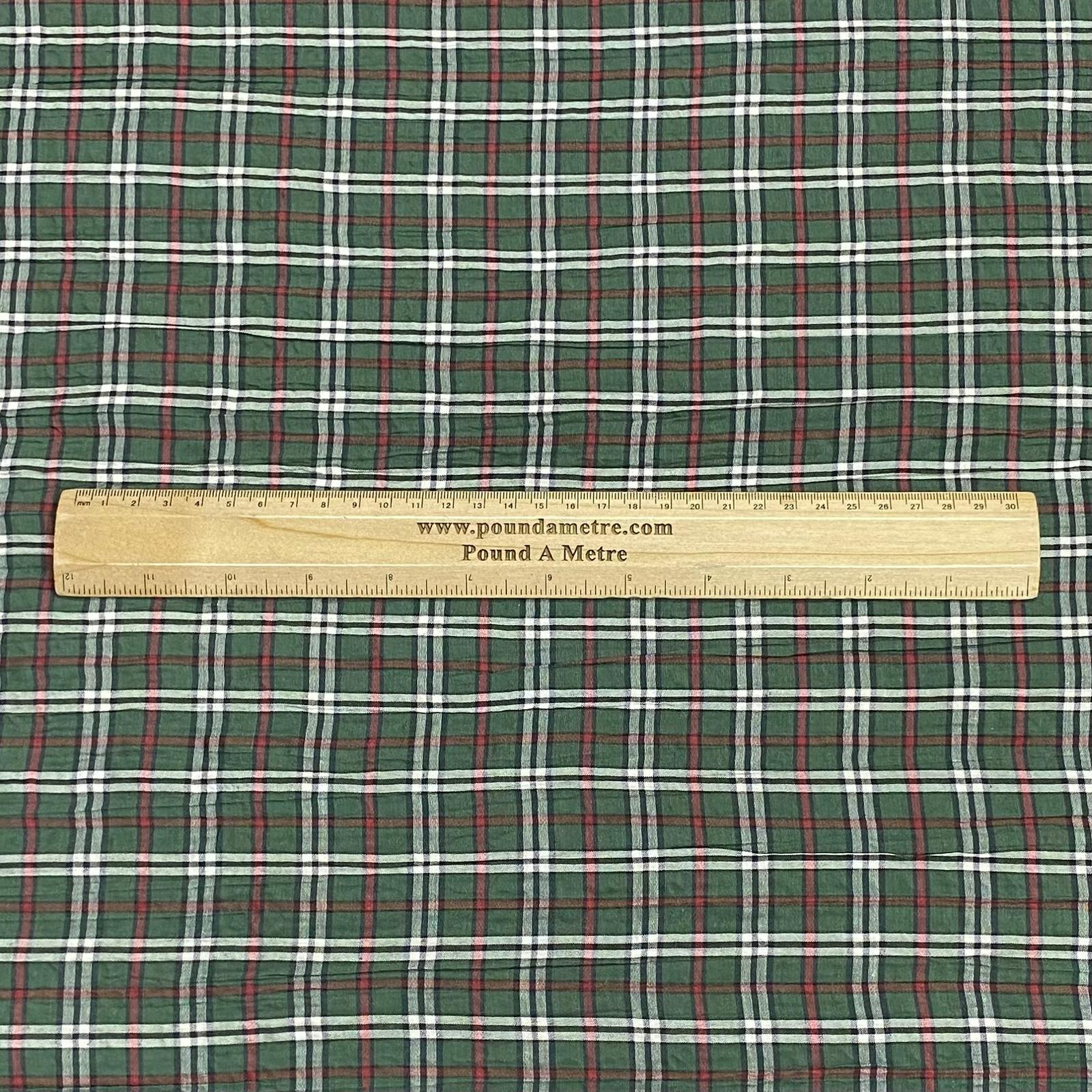 3 Metres Dressmaking Poly-Cotton - 55" wide (Checks)