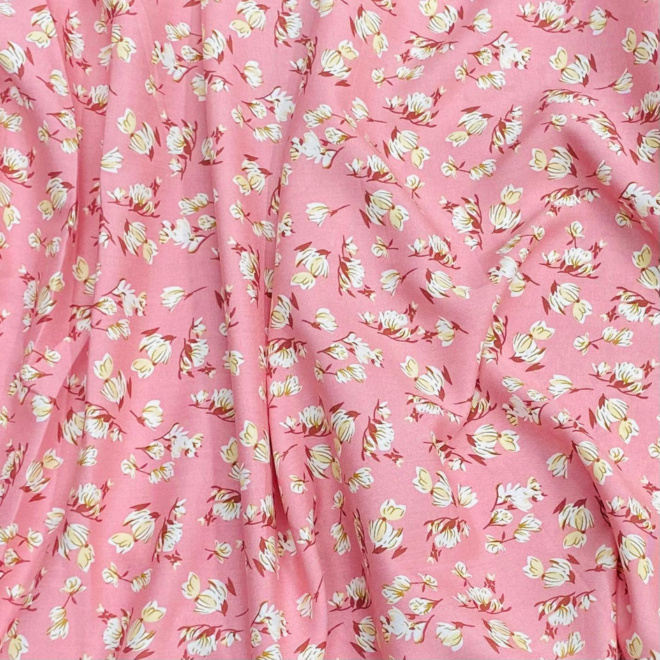 3 Metres, Premium Quality, Printed Dressmaking Viscose - 55" Wide (Daisy)