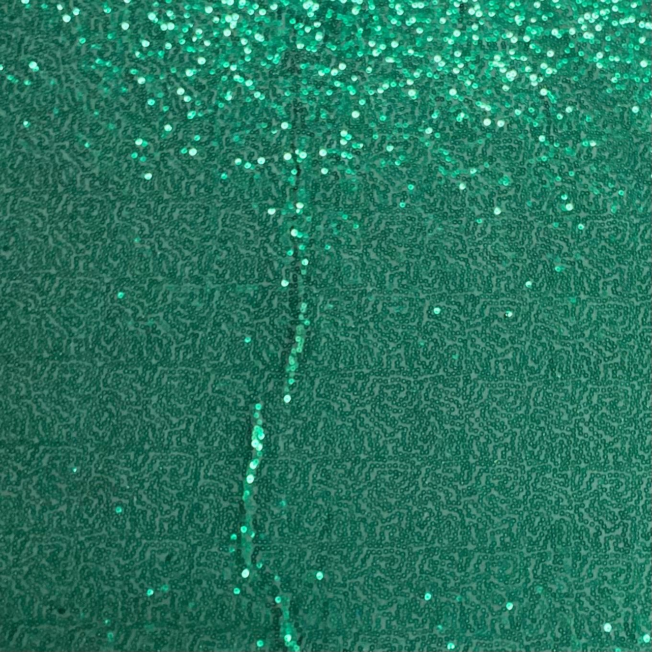3 Metres - Luxurious Sequins On Net - 55" Wide - (Emerald)