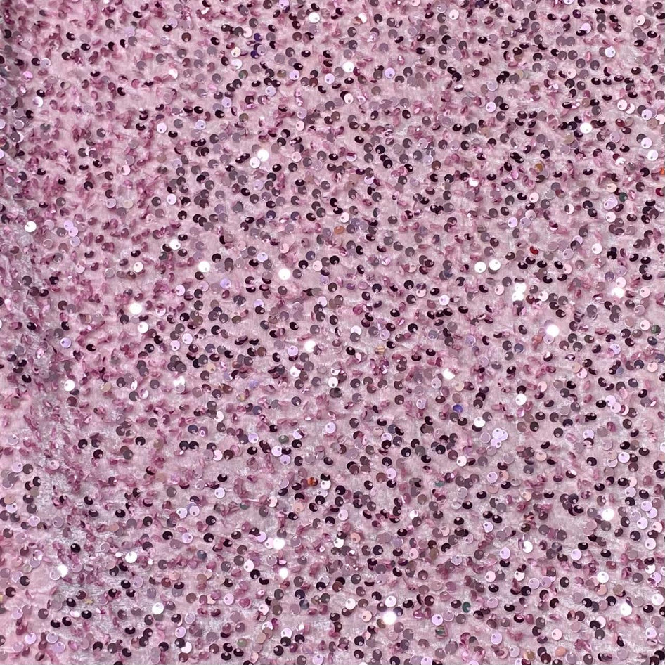 Luxurious Sequins On Velvet- 55" Wide - (Baby)