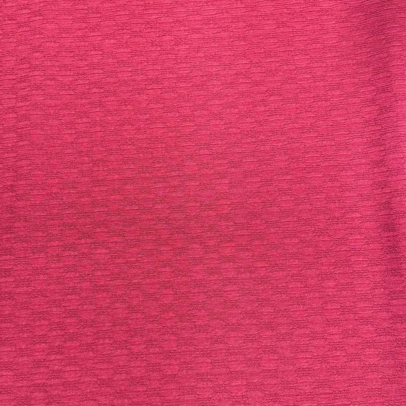 3 Metre Luxurious Soft Textured Crepe Jersey - 60"-  (Maroon)