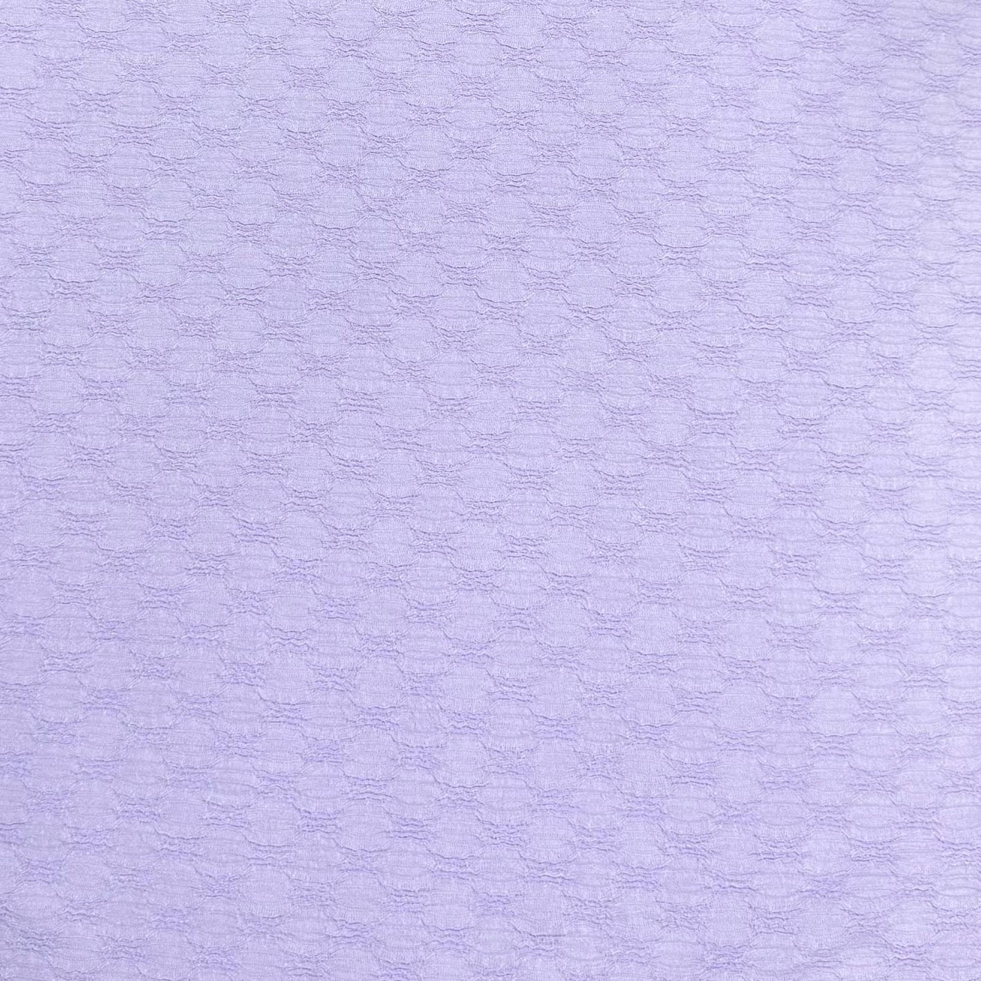 3 Metre Luxurious Soft Textured Crepe Jersey - 60"-  (Lilac)