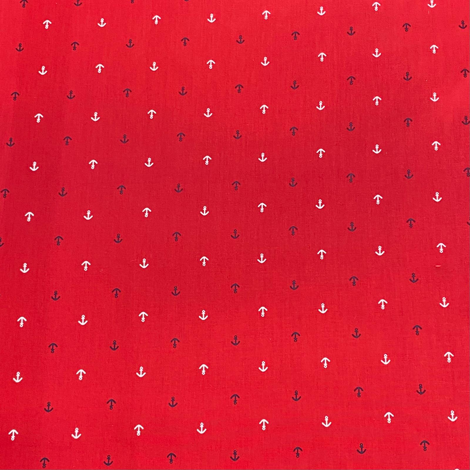 Per Metre Beautiful Digitally Printed 100% Cotton- 45" Wide (Red Arrow)