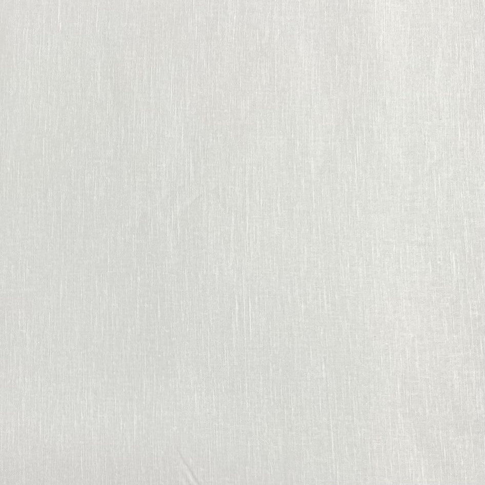 3 Metres Luxurious Soft Cotton Linen 55" Wide - (White)