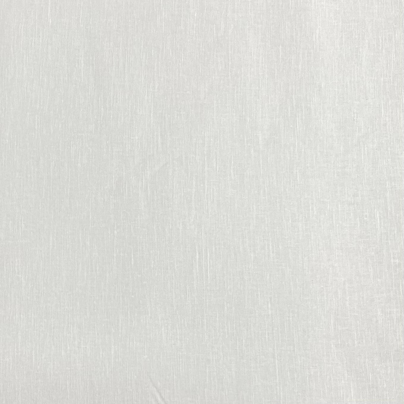3 Metres Luxurious Soft Cotton Linen 55" Wide - (White)