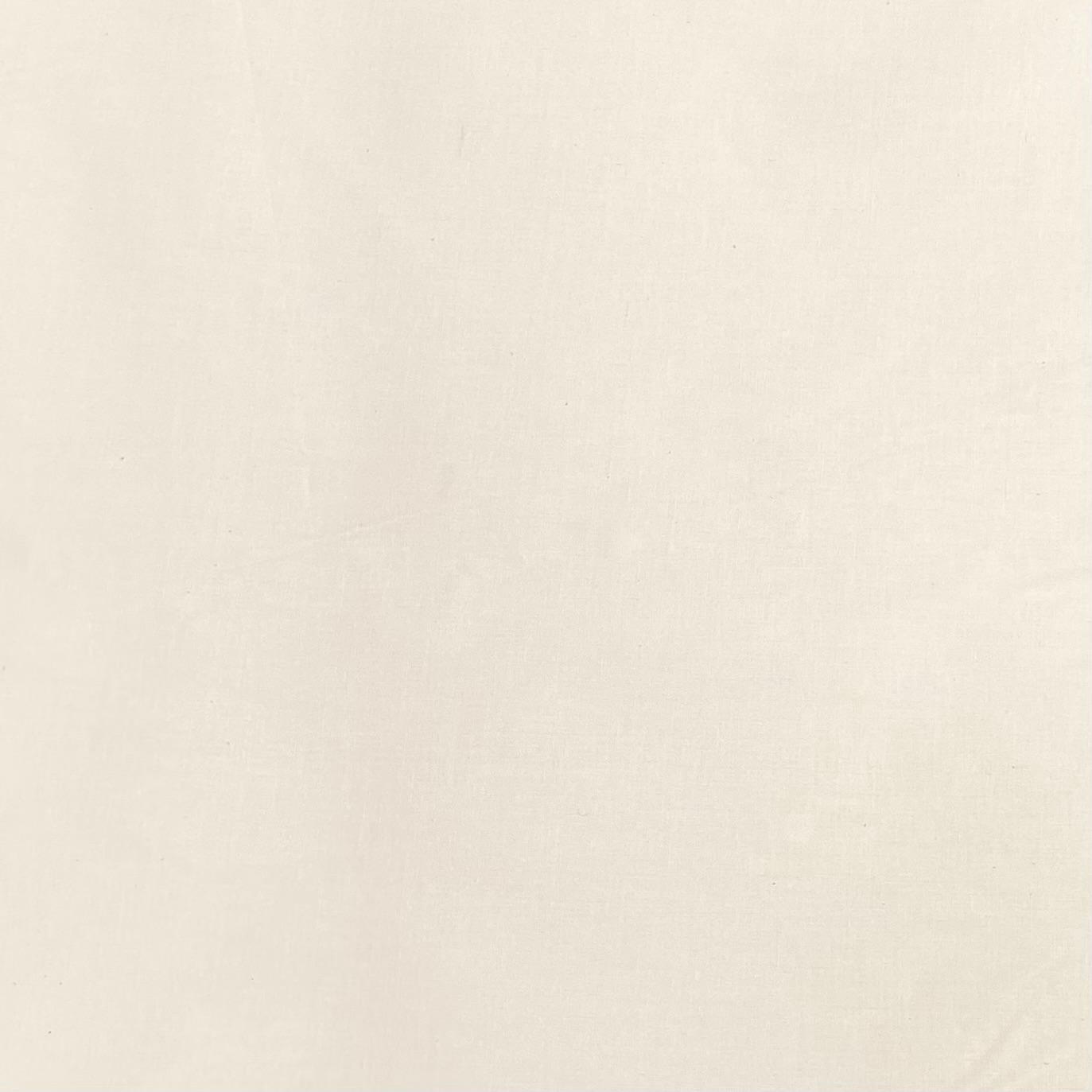 3 Metres 100% Stiff Cotton Fabric – 45” Wide (Cream)
