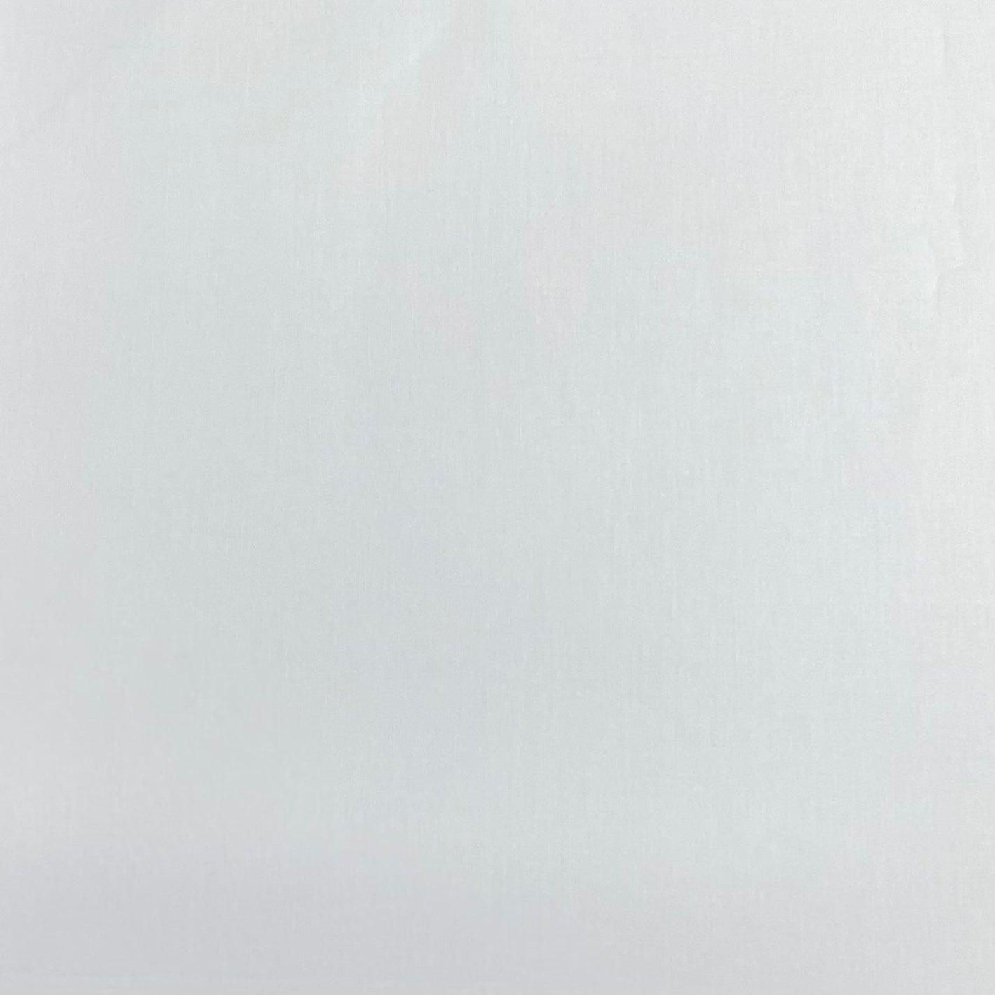 3 Metres 100% Stiff Cotton Fabric – 45” Wide (White)